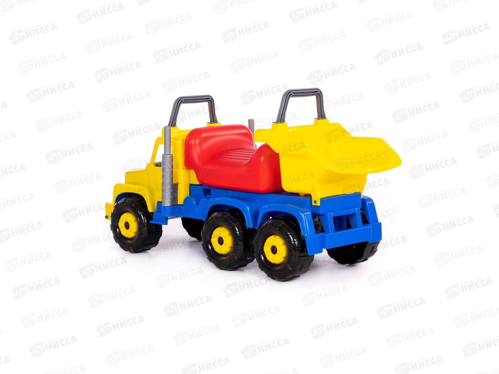 Автомобиль-каталка &quotСупергиган-2&quot (жёлто-красный) 24590  *2