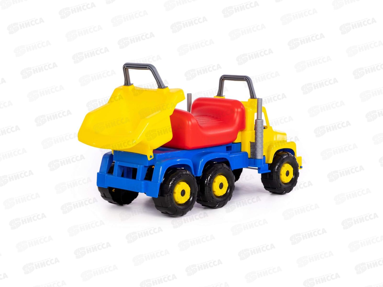 Автомобиль-каталка &quotСупергиган-2&quot (жёлто-красный) 24590  *2