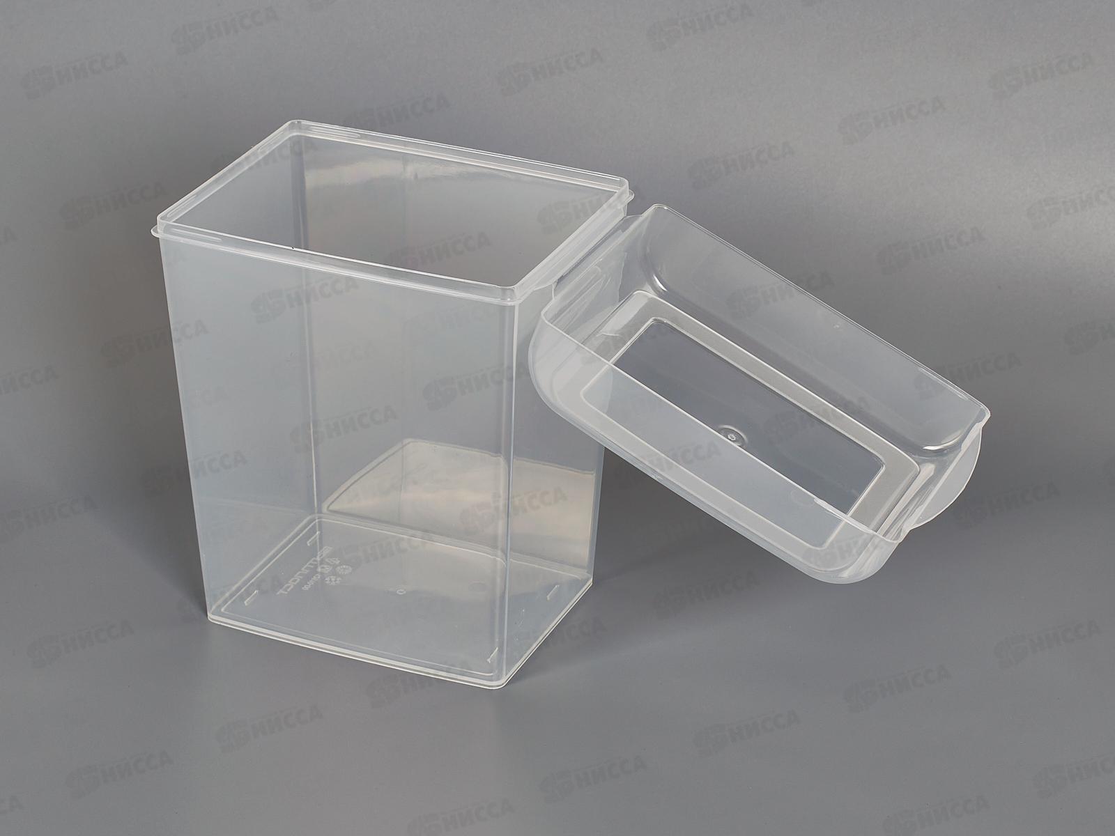 Емкость для сыпучих продуктов 1,7л 108*148*183мм бесцветный *9 БП