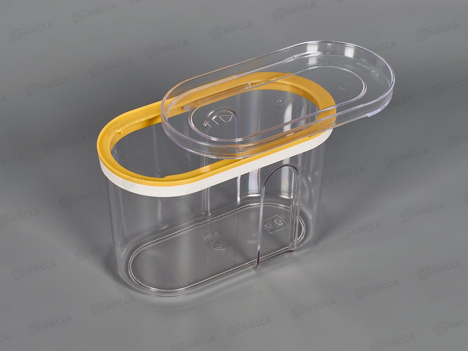 Емкость д/сыпуч прод 0,75л с/кр Желтый 435253306 *15 БП