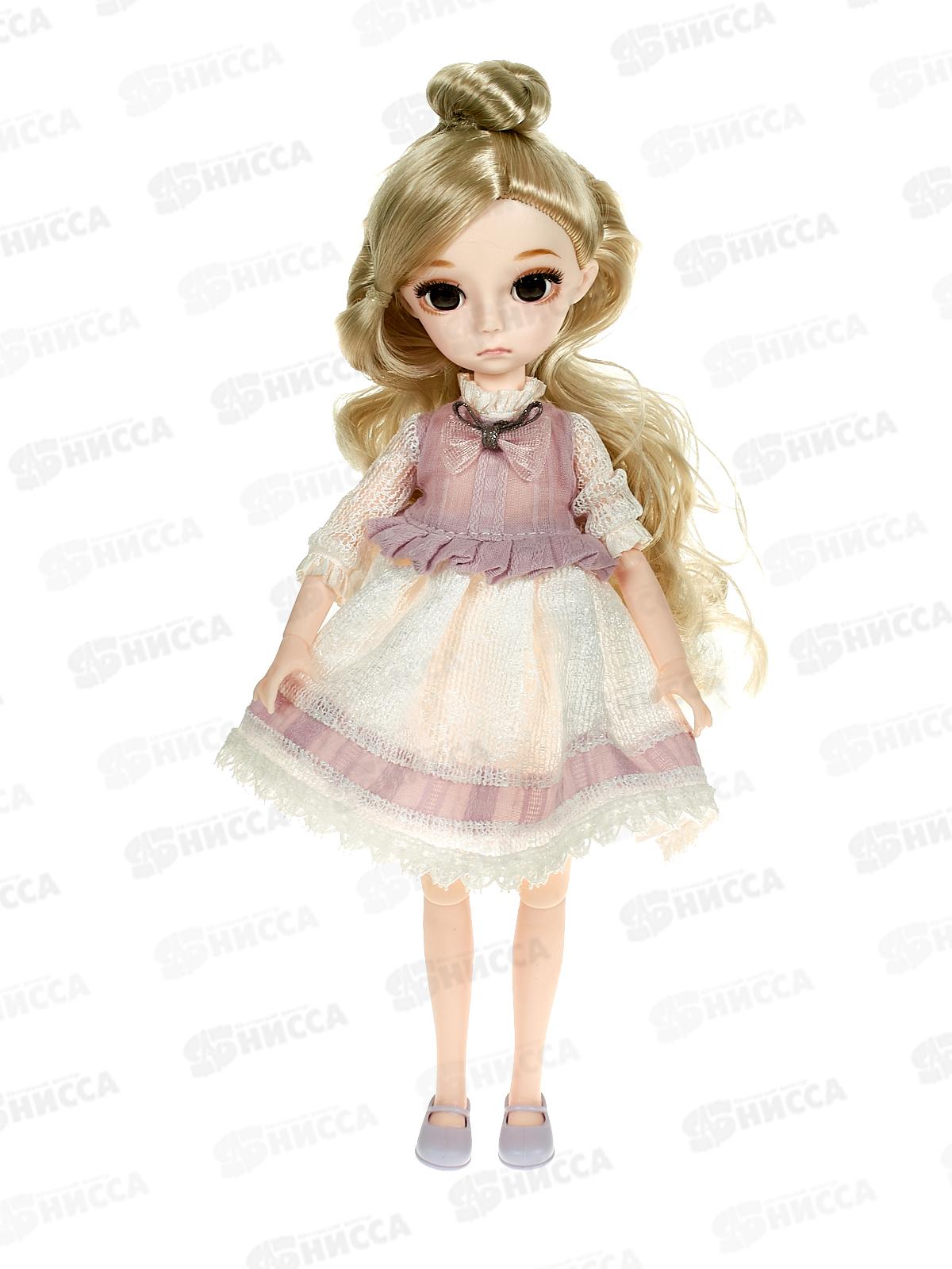 Кукла с аксессуарами 2866490, 25см в коробке 15*7*28см