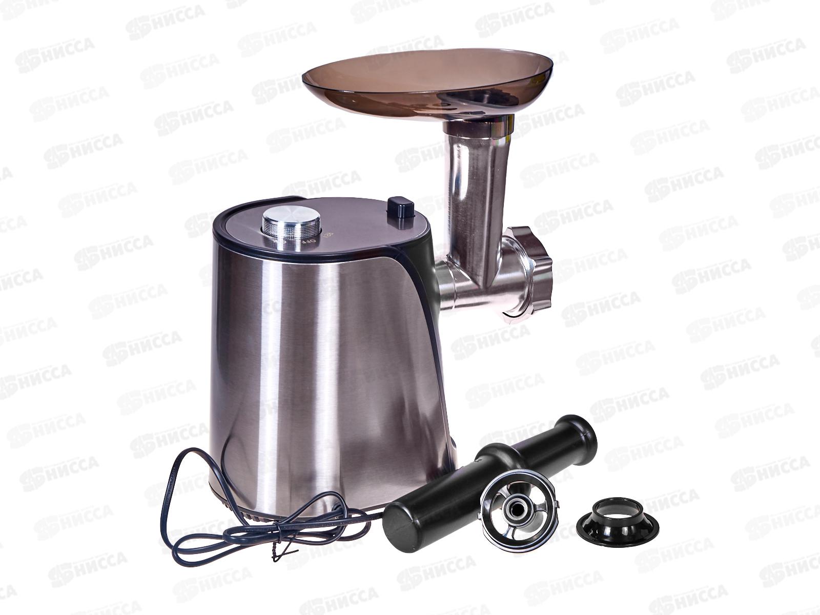 Мясорубка Himmel HM-1006 (2000Вт, реверс, 2насадки, 2решетки)