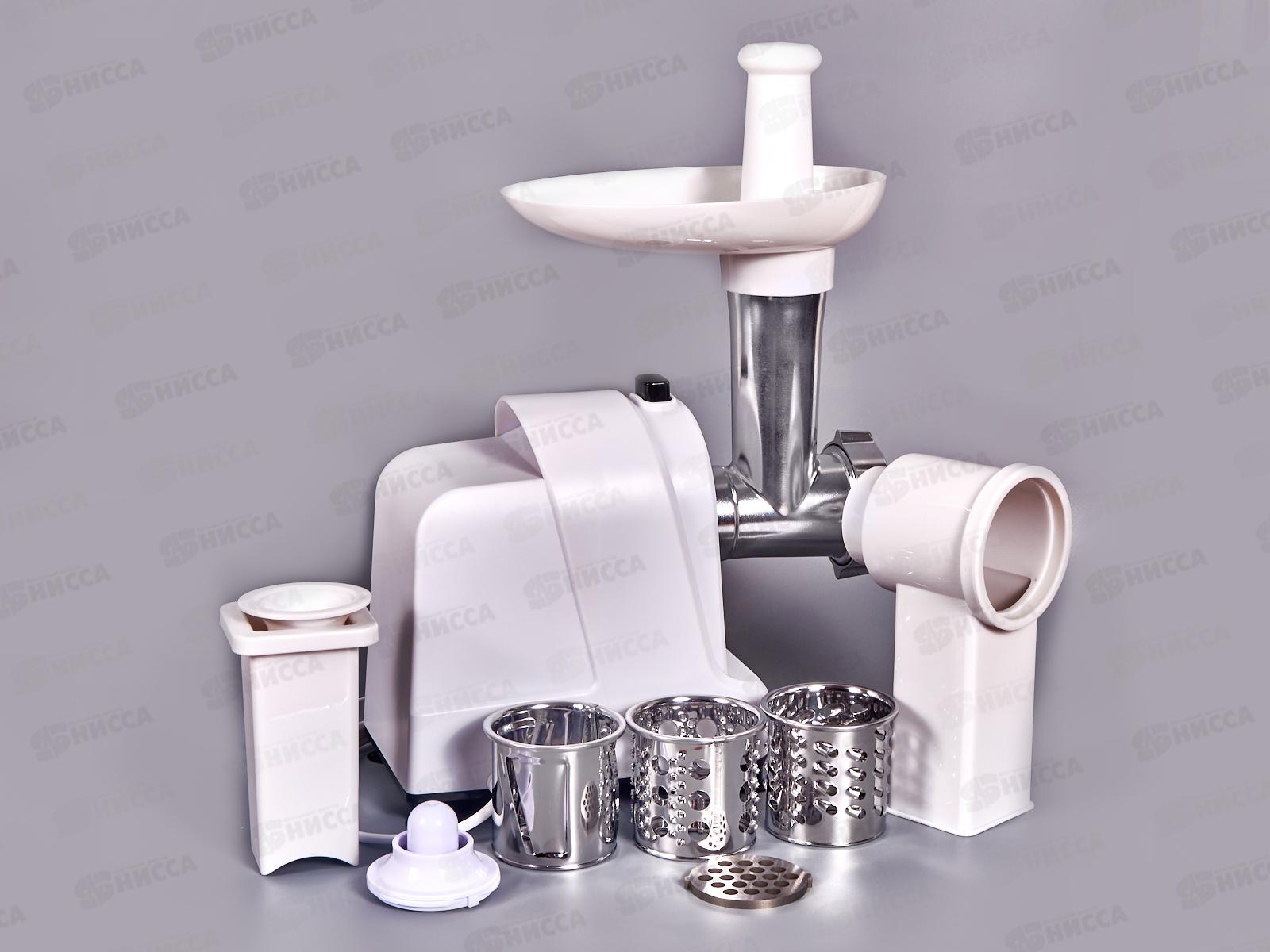 Мясорубка Himmel HM-1005 (2000Вт, реверс, 2насадки, 2решетки)