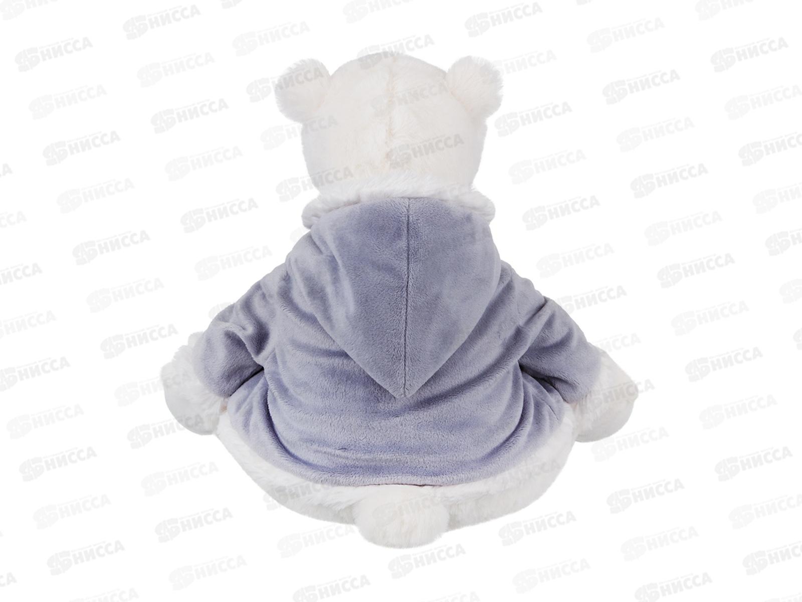 Игрушка ТМ &quotRelana&quot Полярный мишка в меховом пальто, 23см, RL24011-23