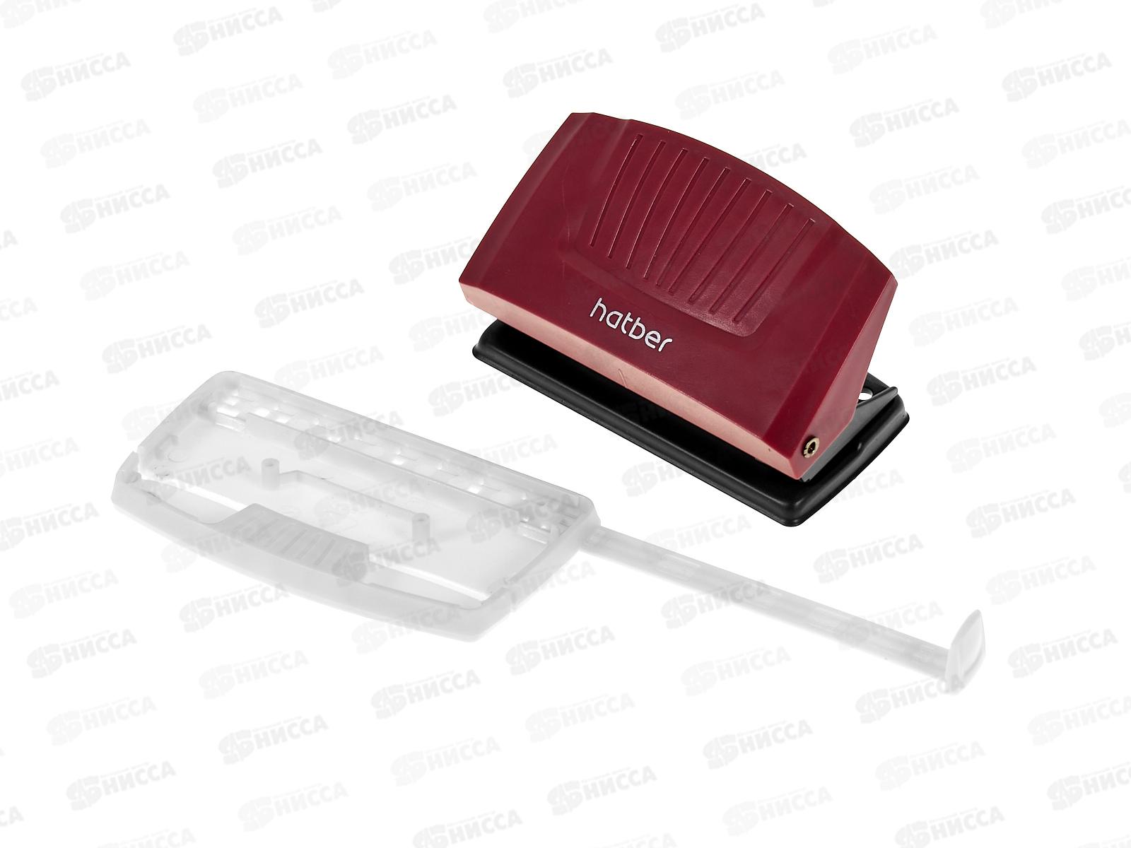 Дырокол Hatber 12л,с линейкой 085968*12/72