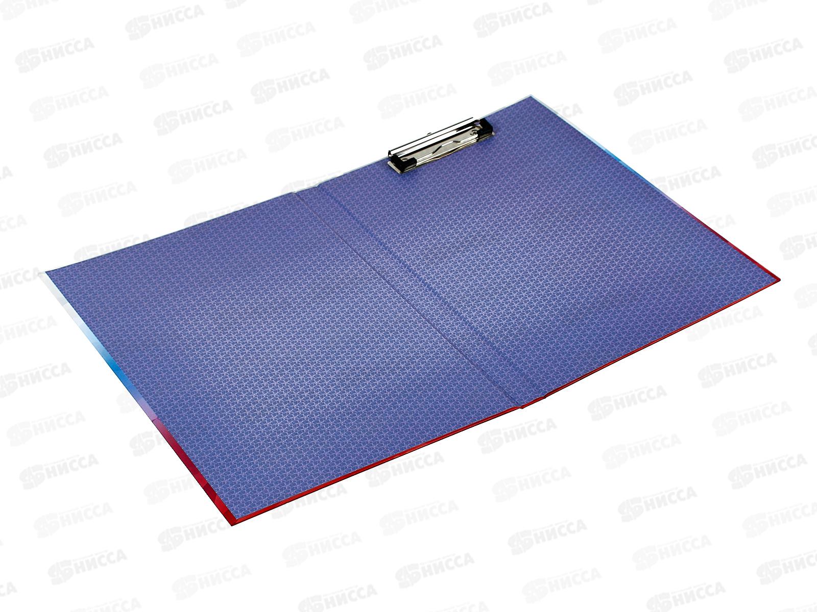 Планшет А4 Hatber с мет.зажимом с крышкой, А4 Россия, асс. 088874 *22