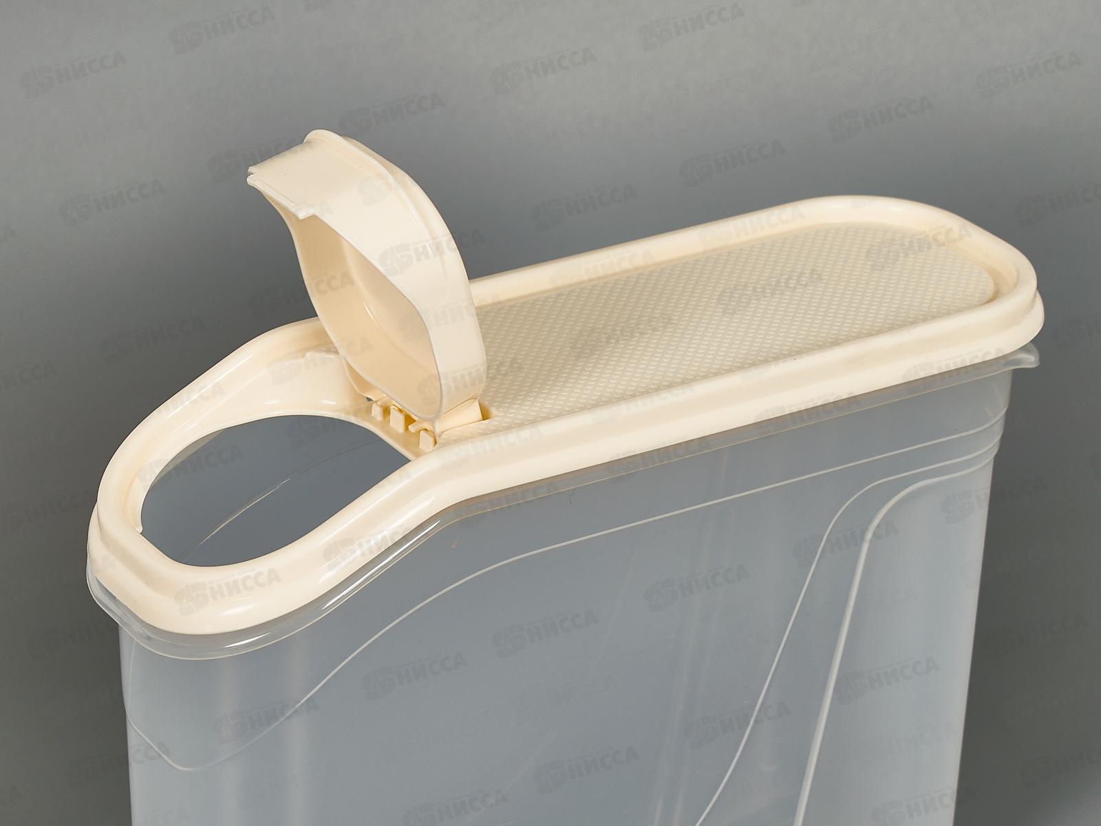 Емкость д/сыпуч прод 1,5л Бежевый 43122180703 *24 БП