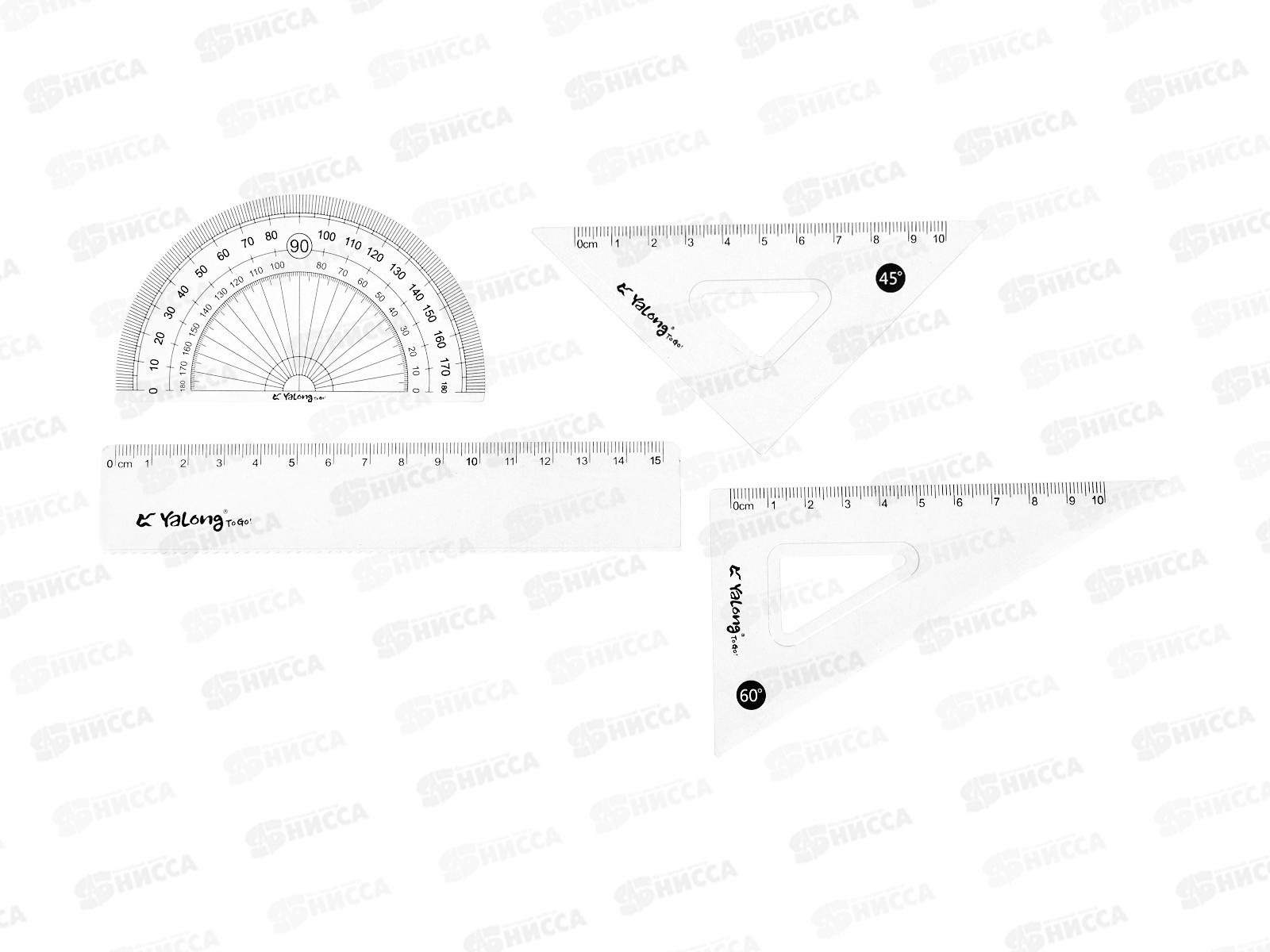 Набор черт. Yalong 4пр. Фрукты на отдыхе, YL223606-2 *1/12/48