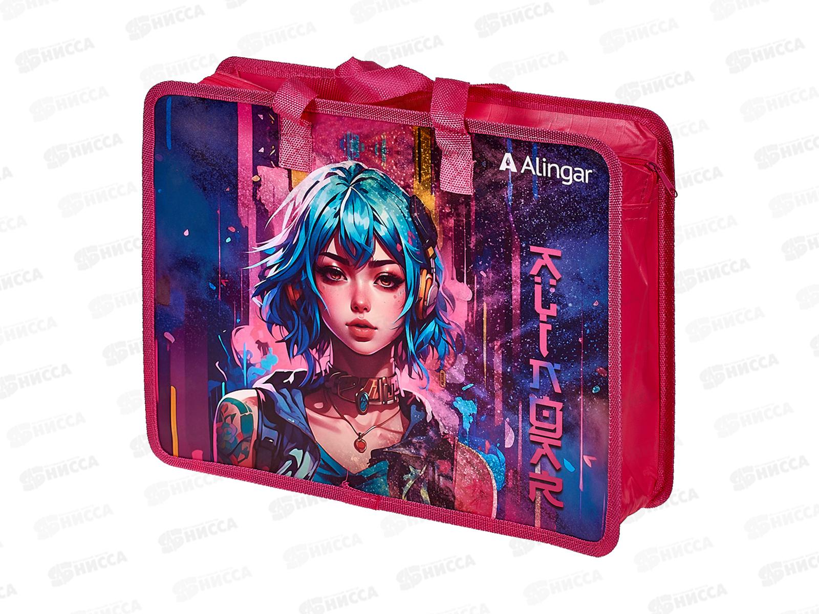 Папка Alingar A4  1отделен.Аниме ,AL11234
