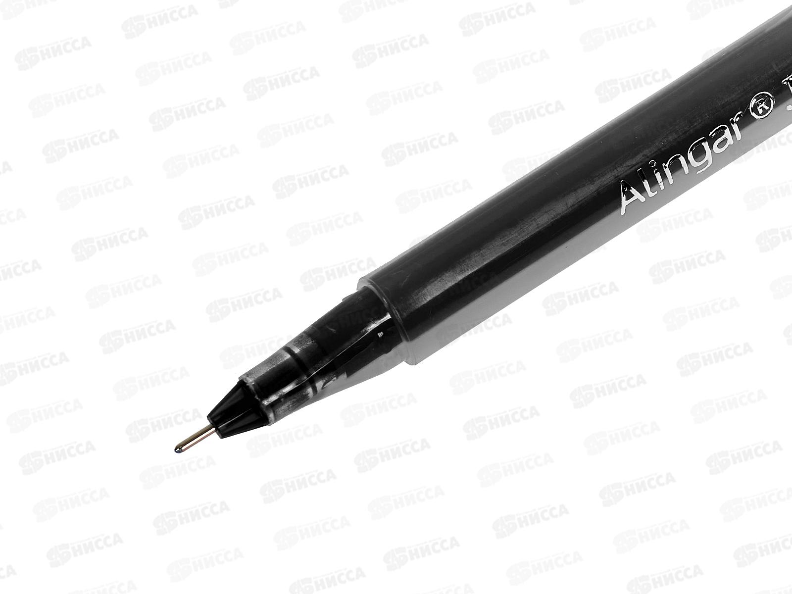 Ручка гел. Alingar черный Jumbo GEL, 0.5мм,  AL849*12