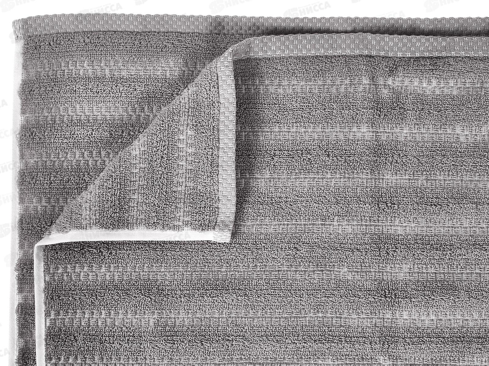 Полотенце 50*90 MX48 Verossa Wave&pixels Графит/Белый 08