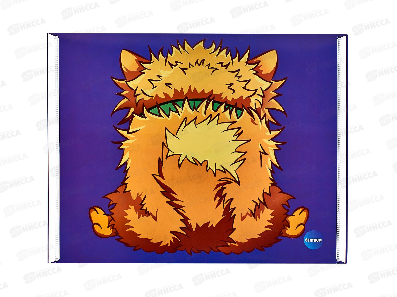 Папка с кноп. Centrum А4 Сердитый кот,75700 *10