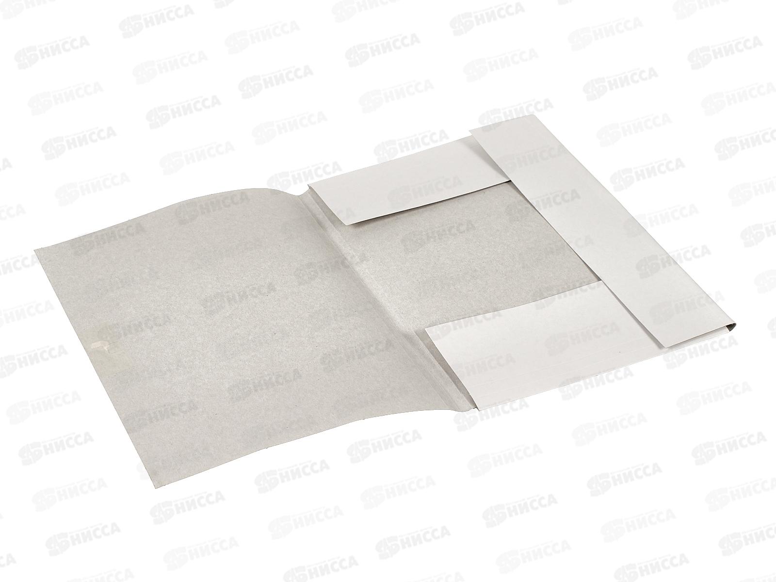 Папка д/бумаг на завязках Informat А4 бел., мел., P320  LP9132W *200