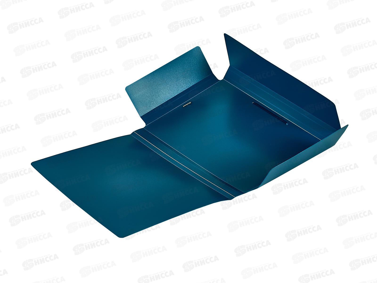 Папка на рез. Informat  А4 33мм синий.,пластик 500мкм NP6750B *25