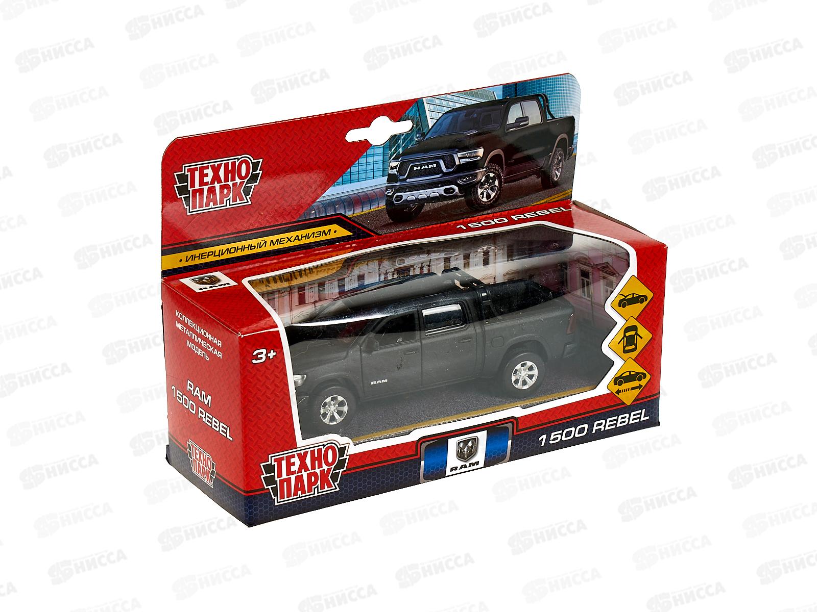 Машина &quotТЕХНОПАРК&quot металлическая DODGE RAM 1500 REBEL, 13см, 380538