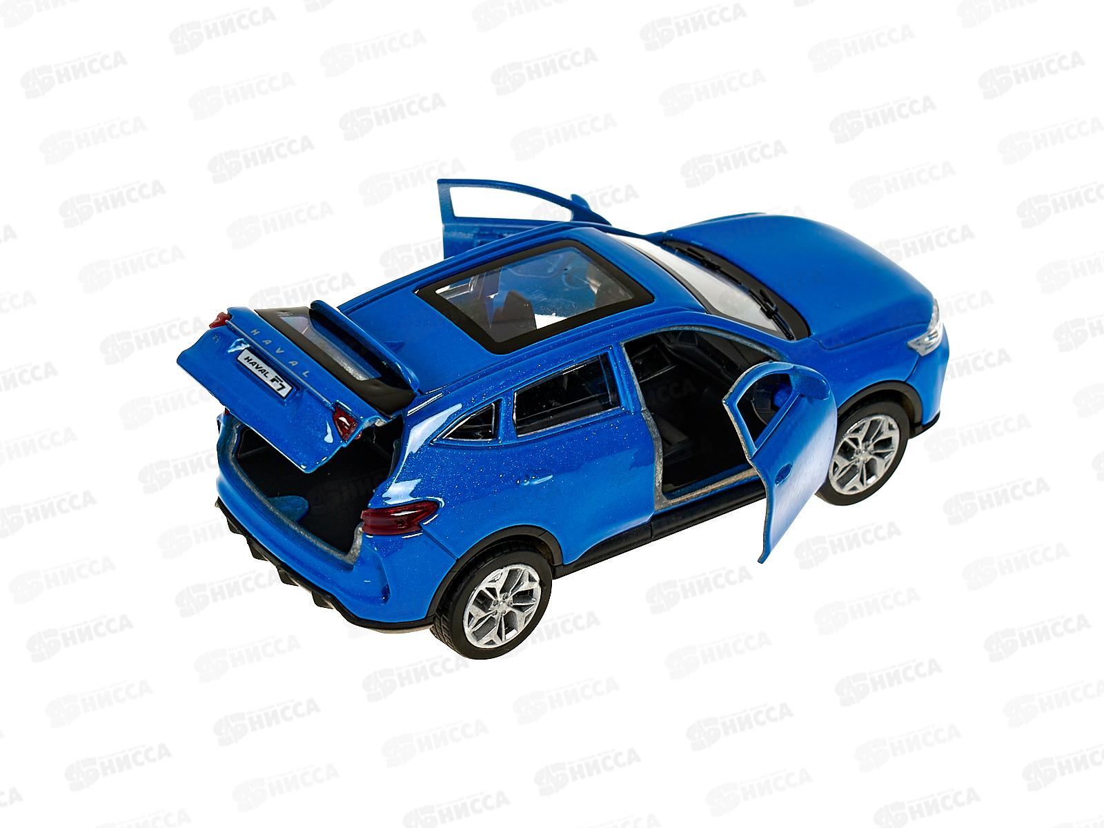 Машина &quotТЕХНОПАРК&quot металлическая HAVAL 12см, инерц., синий, 384356