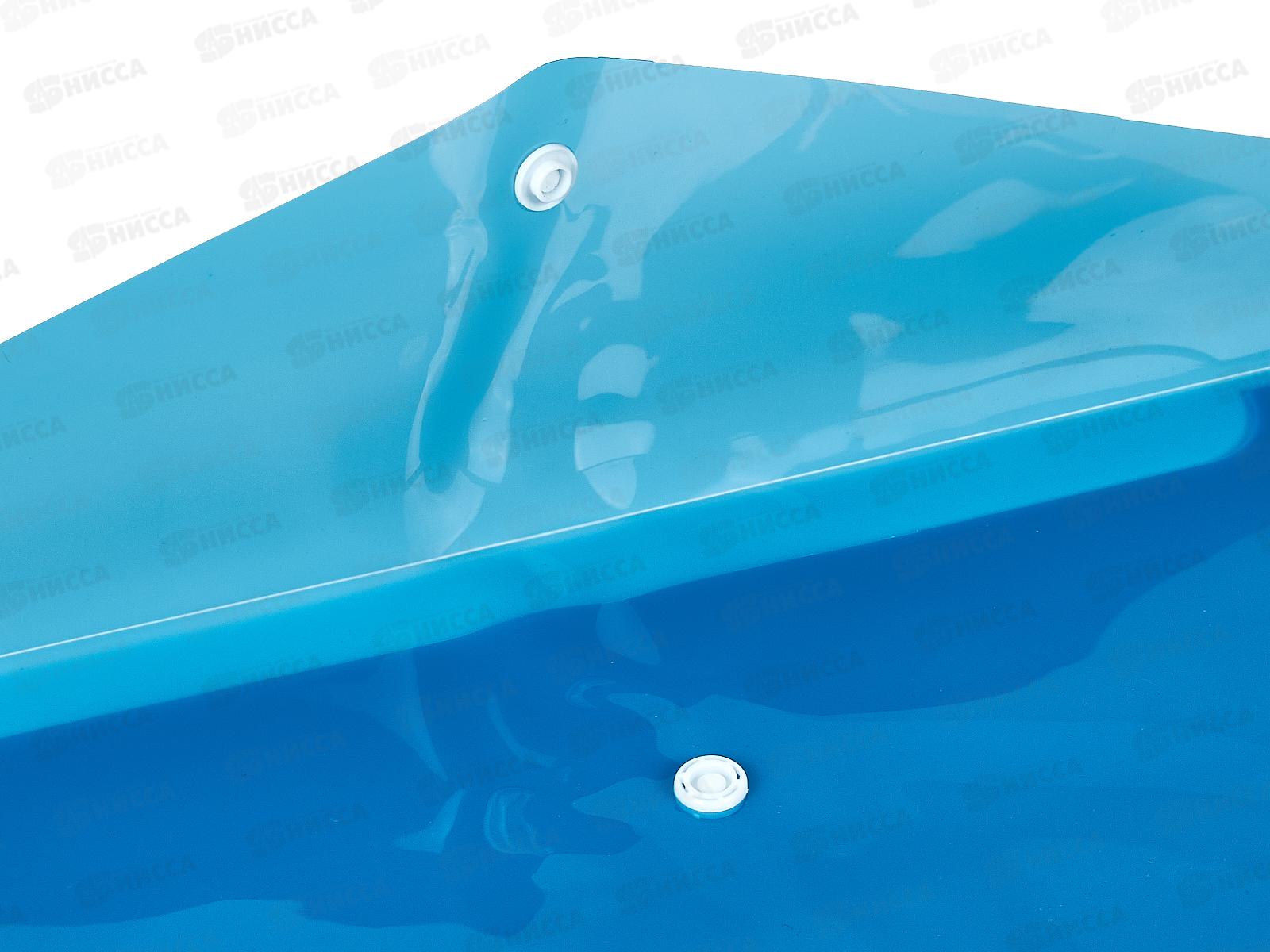 Папка с кноп. inФОРМАТ А4 непроз 150мкм, синий, NK8015B *2/30