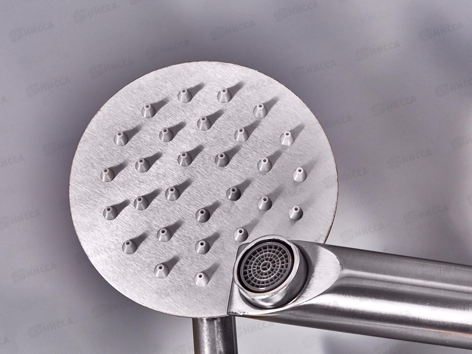 Смеситель для душа stMIRA короткий излив, нержавейка, картридж 35мм, 6022-1   *12