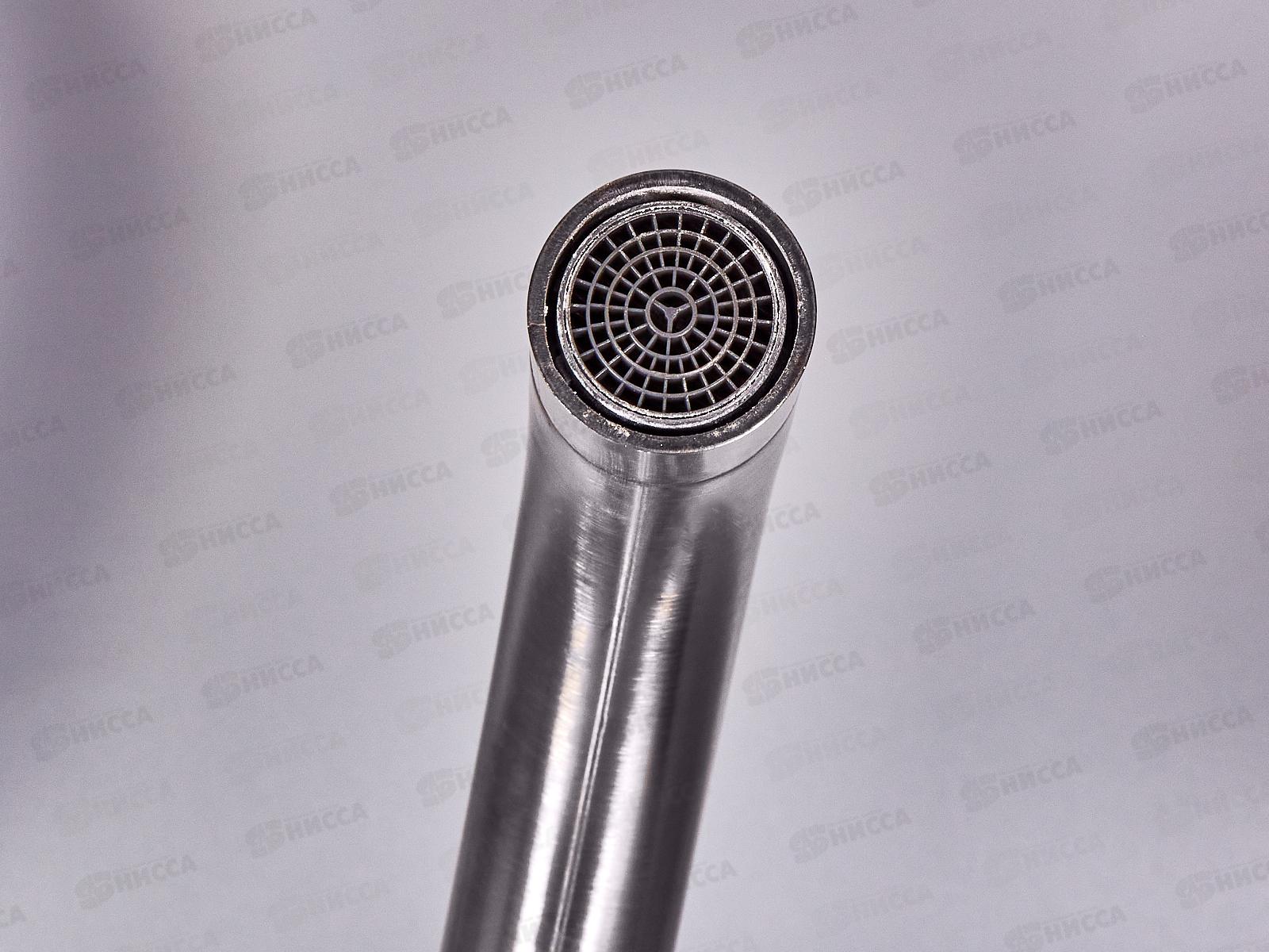 Смеситель для кухни SANONIX нержавейка, картридж 35, 1190