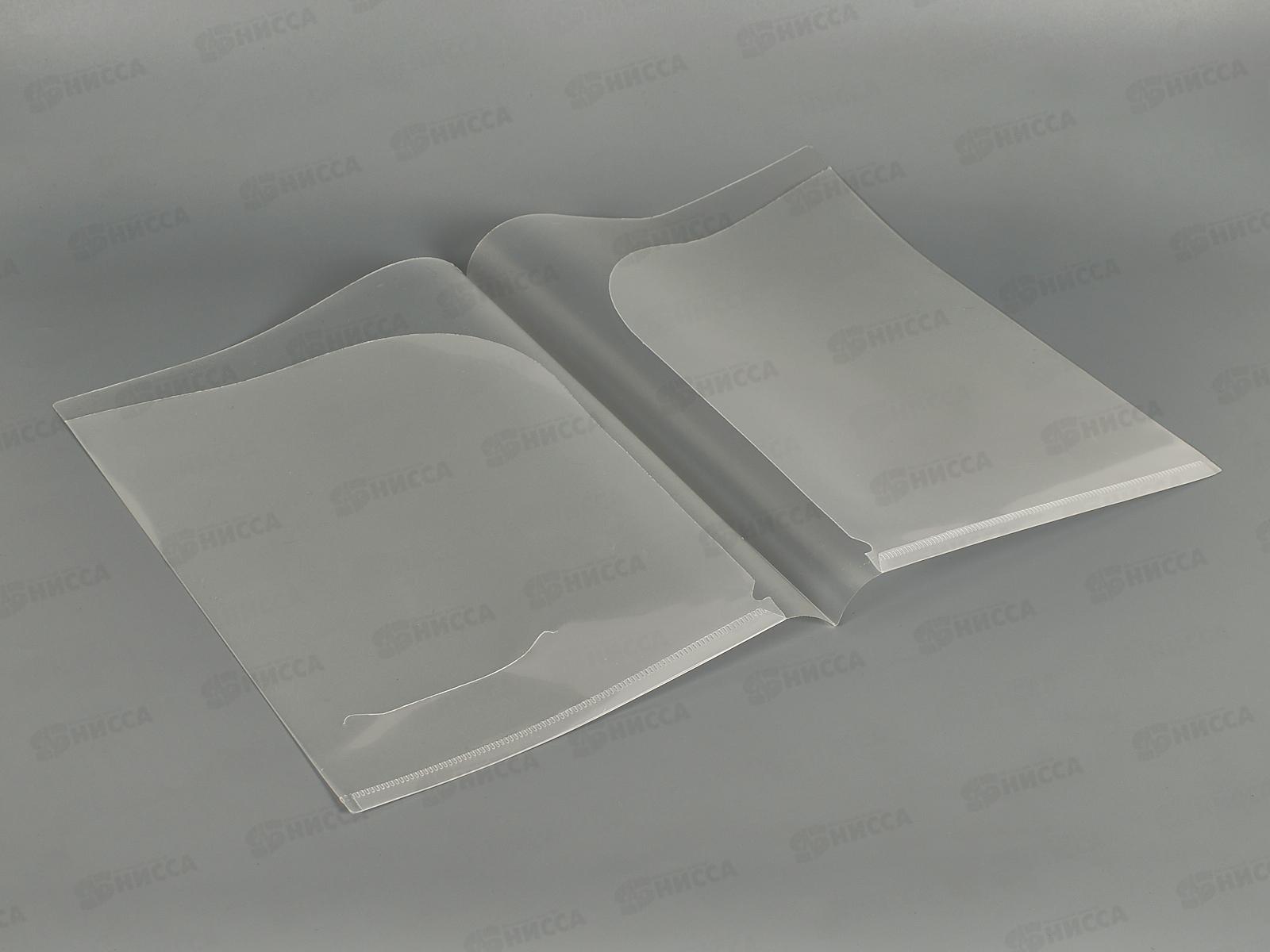 Папка-уголок inФОРМАТ А4 пр., 150мкм, ассорти PU7215  *2/30