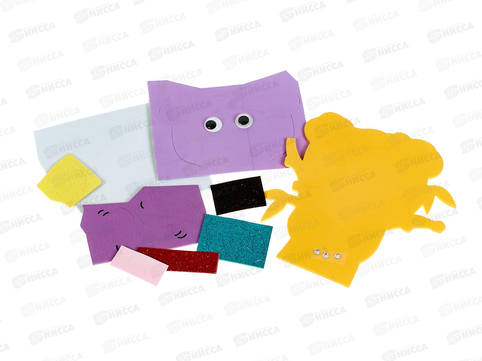 Набор д/ творч. Апплика Объемная фигура из фоамирана Мишка С9633-04