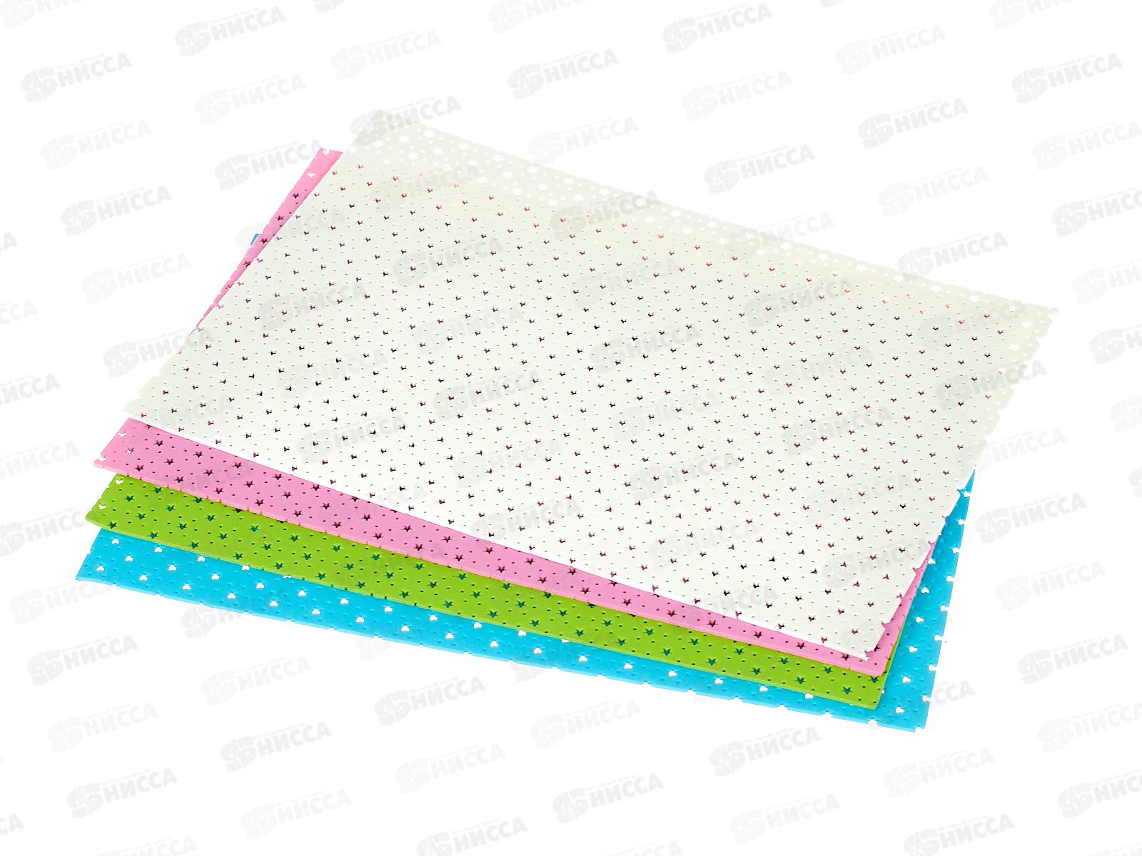 Фоамиран  Апплика декорат А4 4л 4цв Звездочки С3519-04