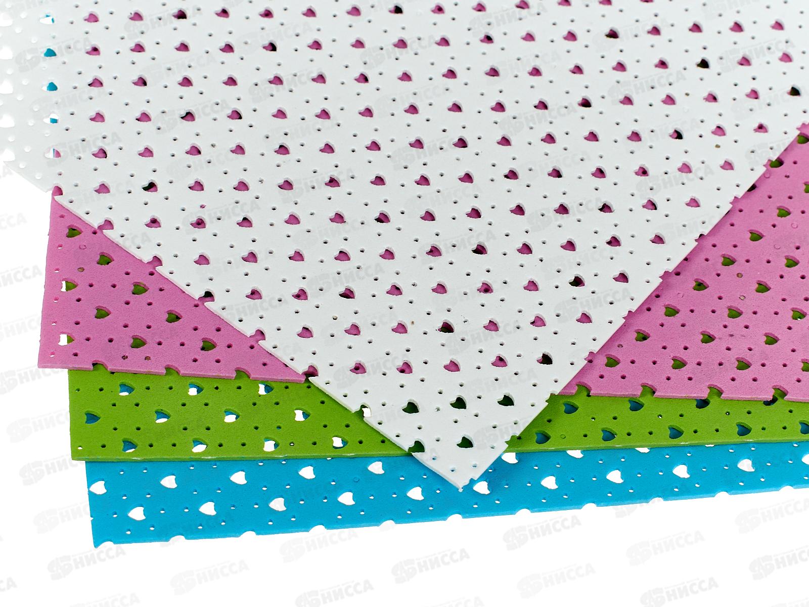 Фоамиран  Апплика декорат А4 4л 4цв Седречки С3519-03