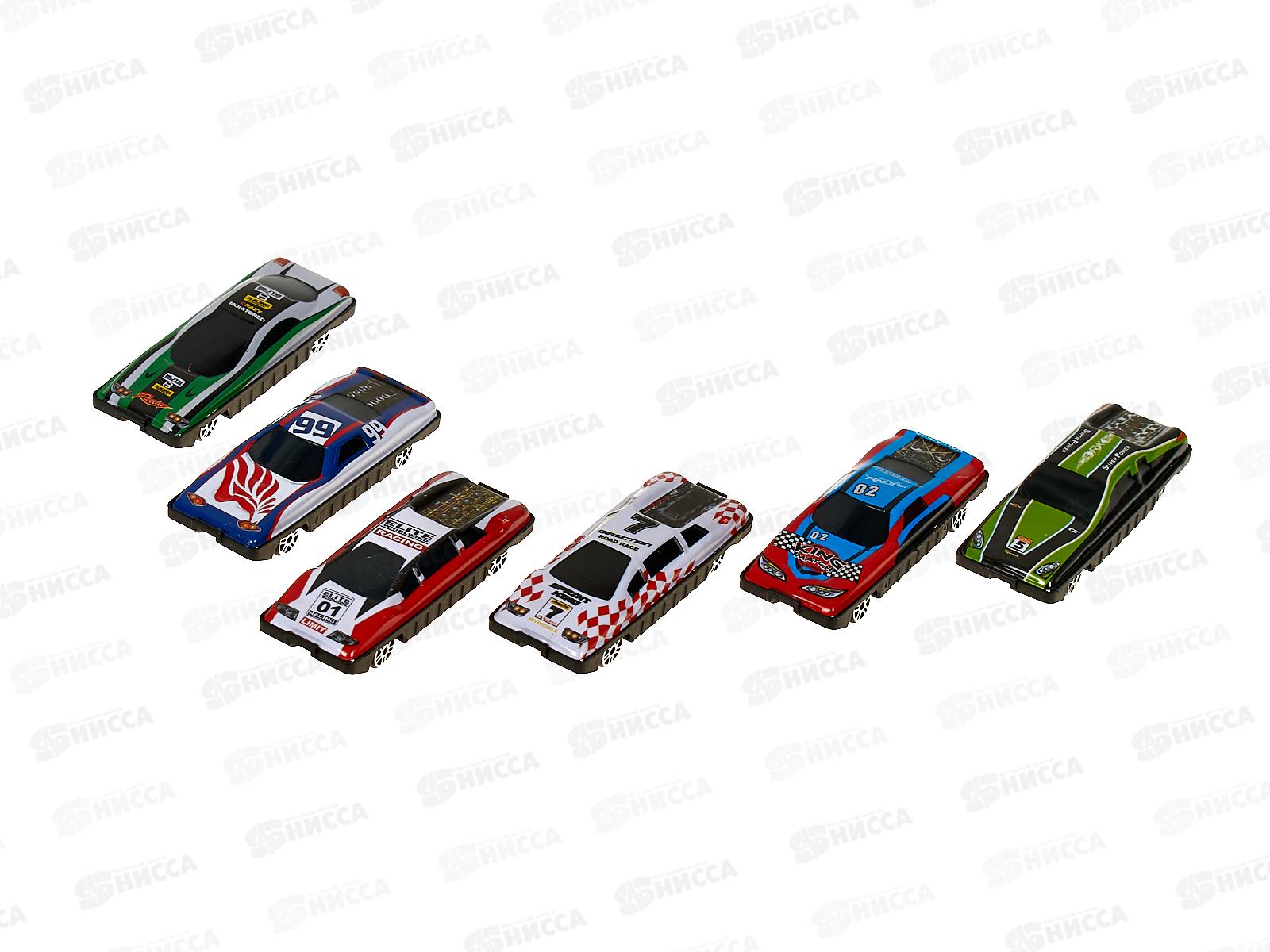 Набор машин №XL806B, 6шт, металл, коробка 22*12*2,3