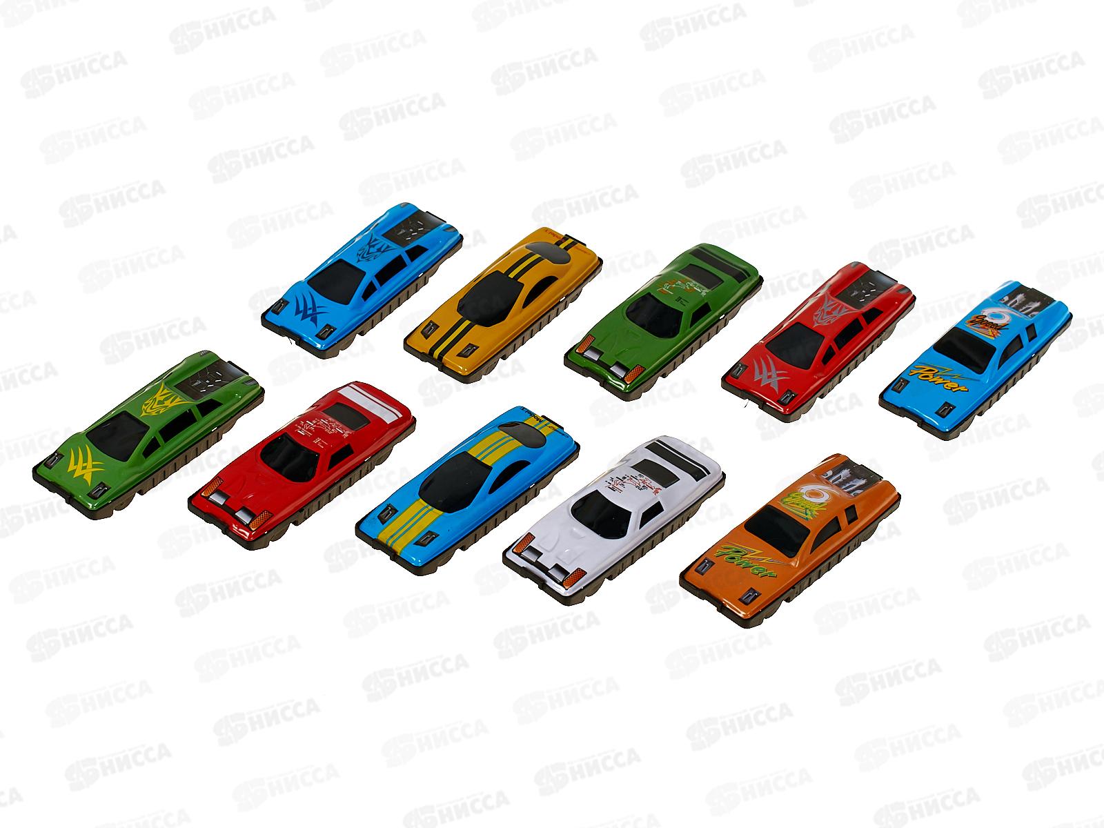 Набор машин №XL810, 10шт, металл, коробка 20*19*2,3