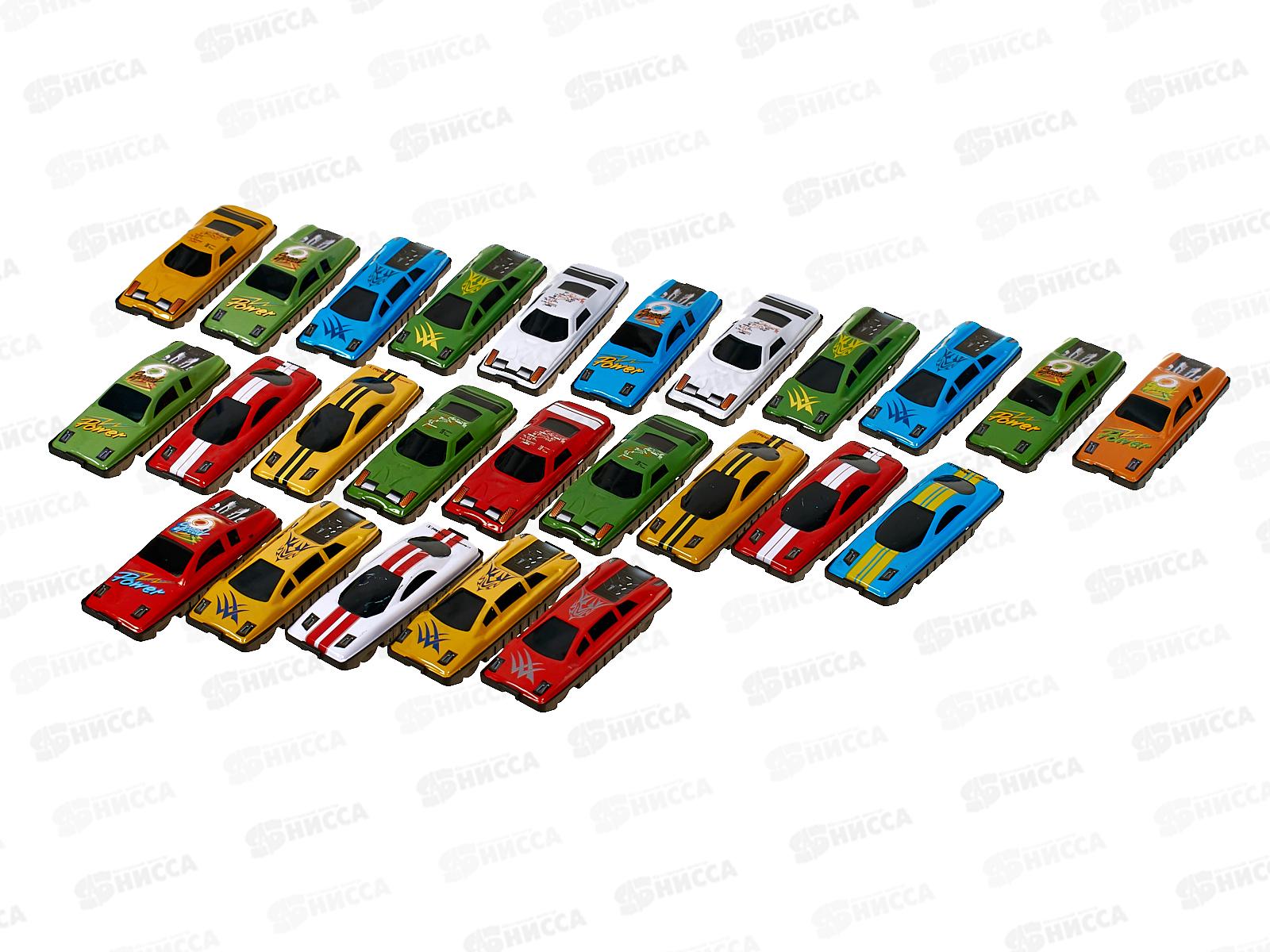 Набор машин №XL825, 25шт, металл, коробка 34*22*2