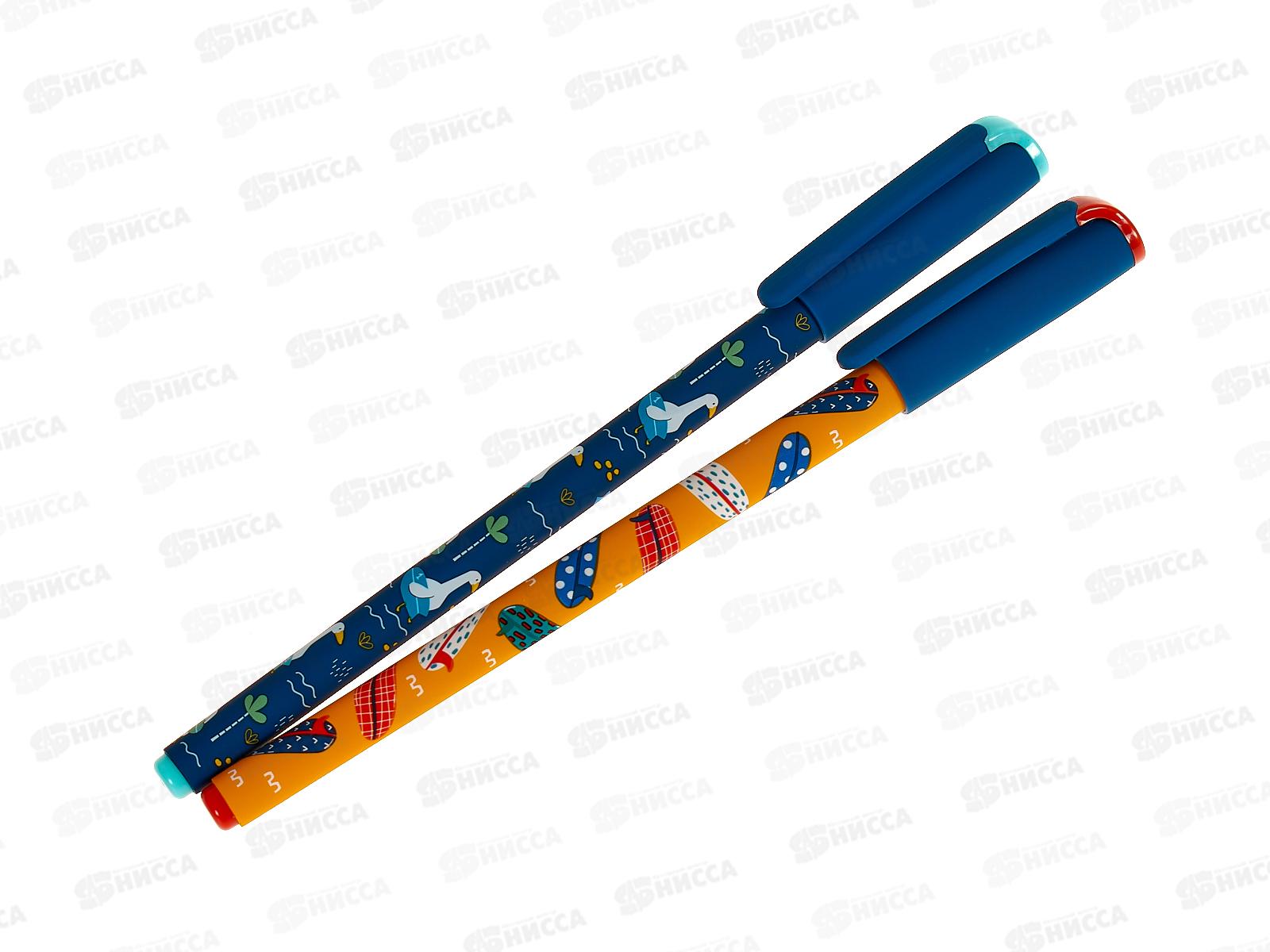 Ручка мас. Lorex Kids surf duck 0,5мм, синий slim soft LXKOPSS-SD *24