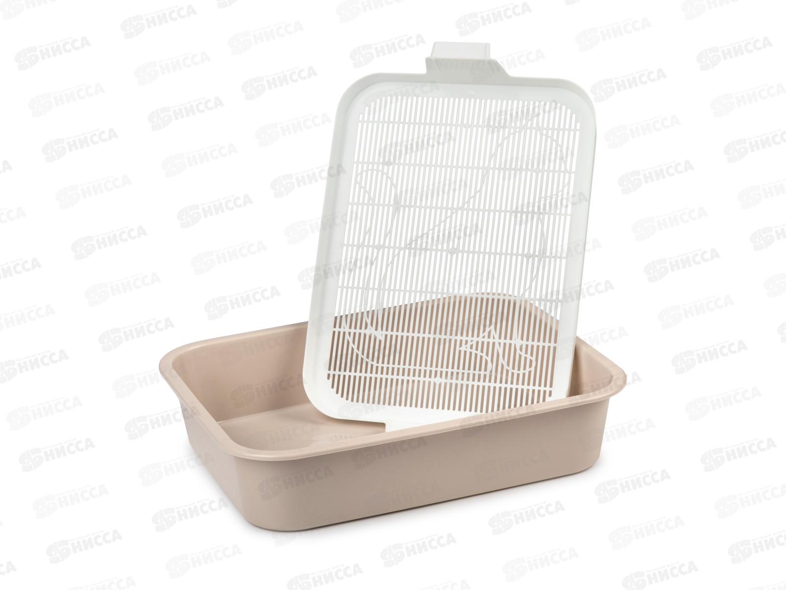 Лоток д/кошек &quotМурка&quot Бежевый *22 М8996