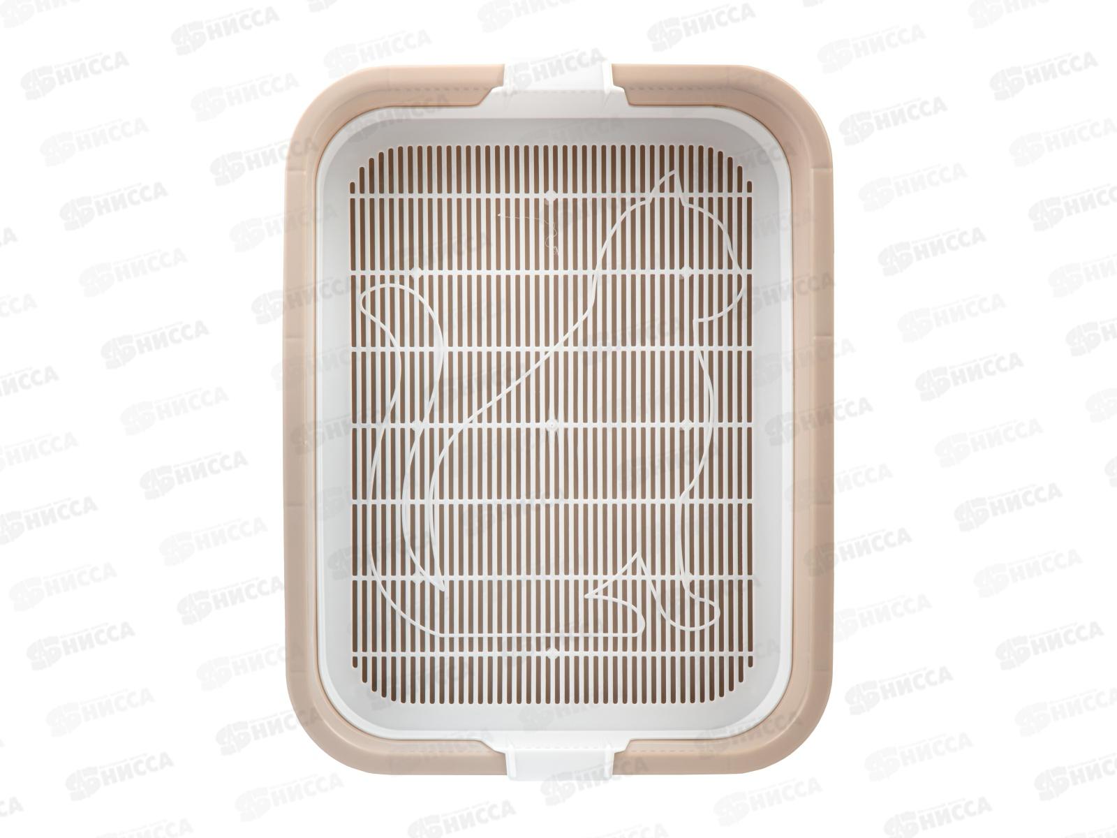 Лоток д/кошек &quotМурка&quot Бежевый *22 М8996