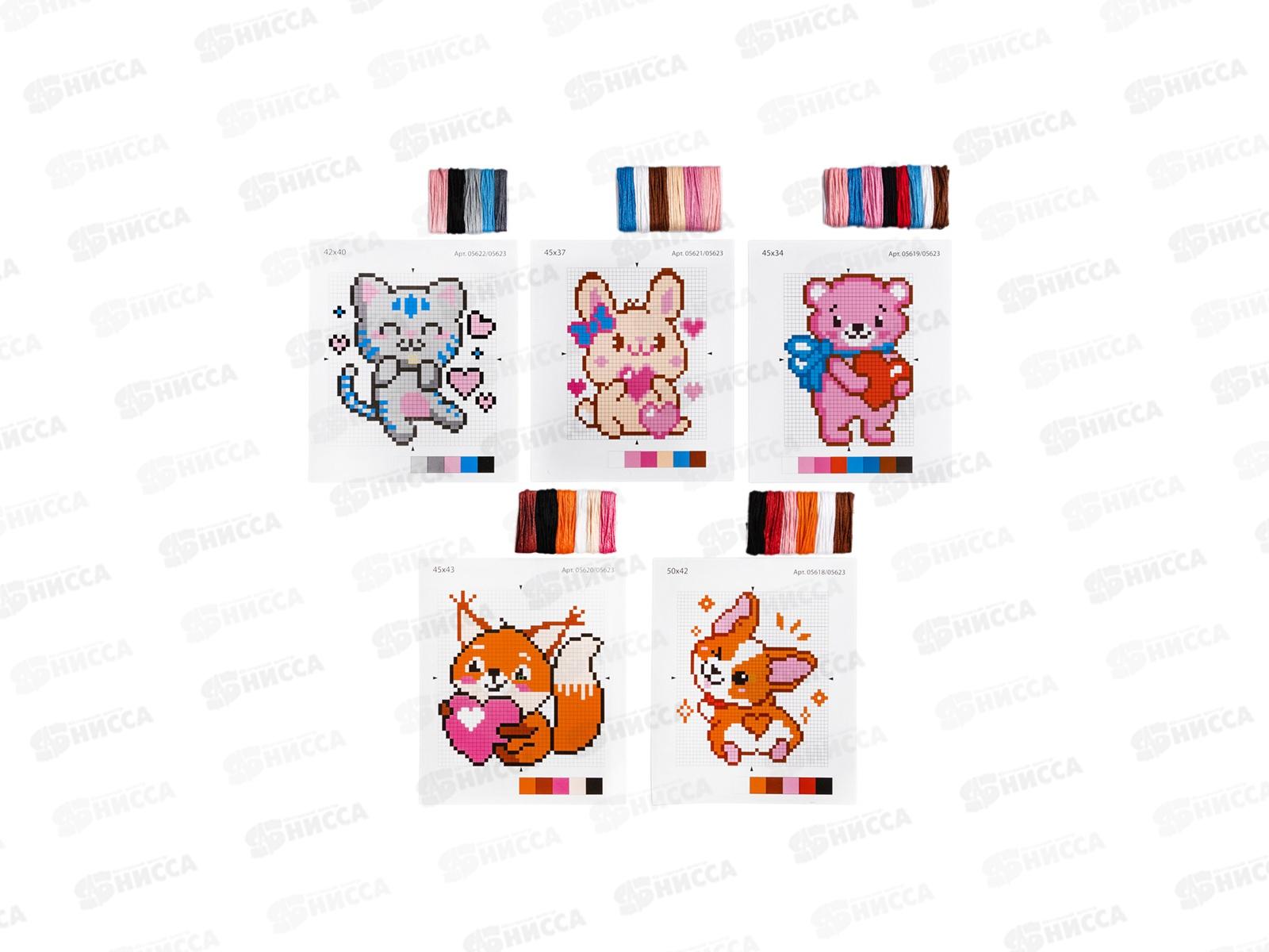 Набор для вышивания &quot5 в 1&quot (с пяльцами) 05623