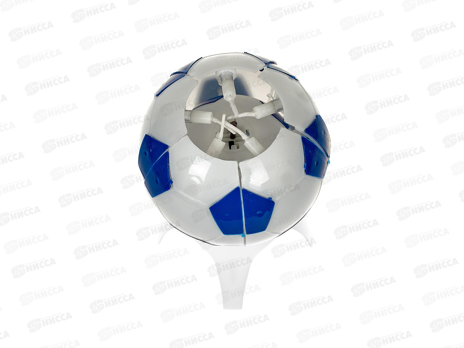 Свечи д/торта &quotМяч&quot 5шт раскр цветок синий 112-513