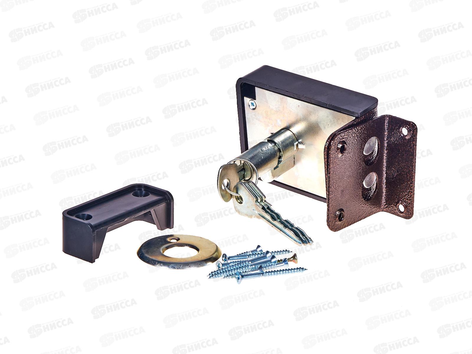 Замок накладной 3Н1-3-1 медь SAZAR *15 326423