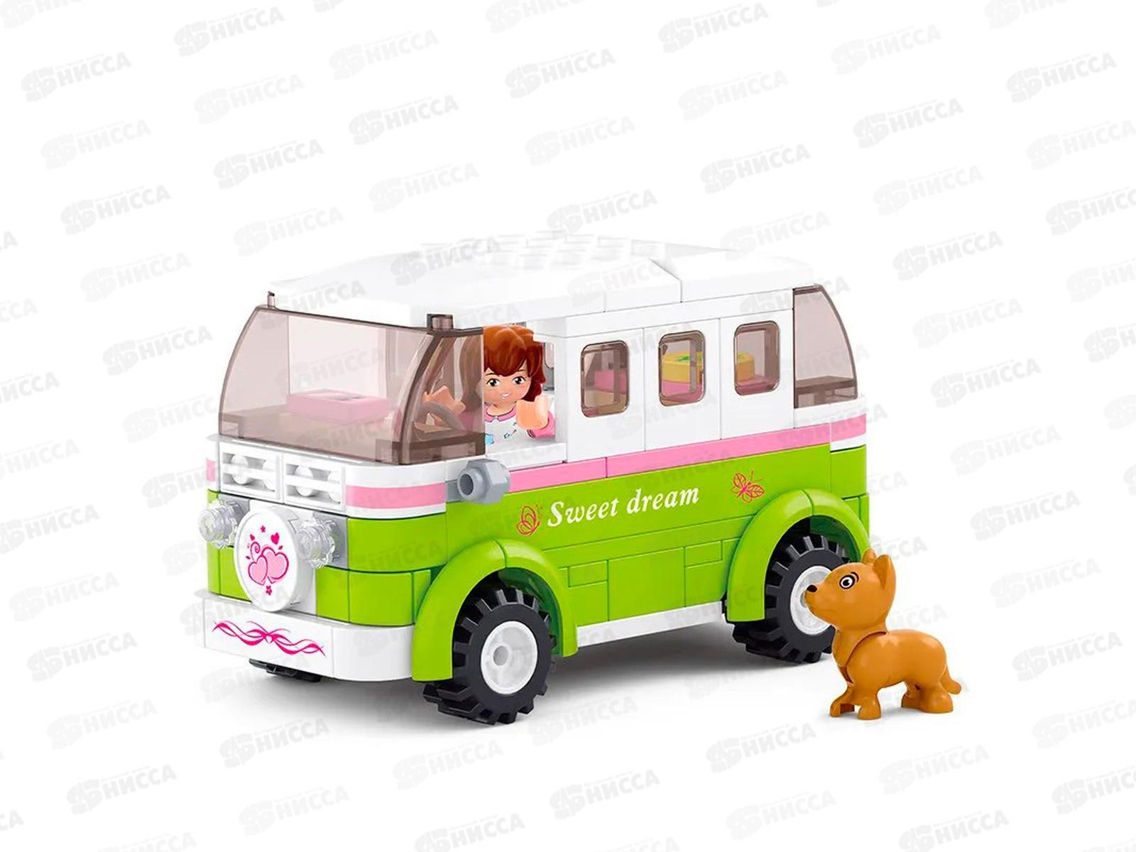 Конструктор М38-В0523 Автодом 158 дет. в коробке