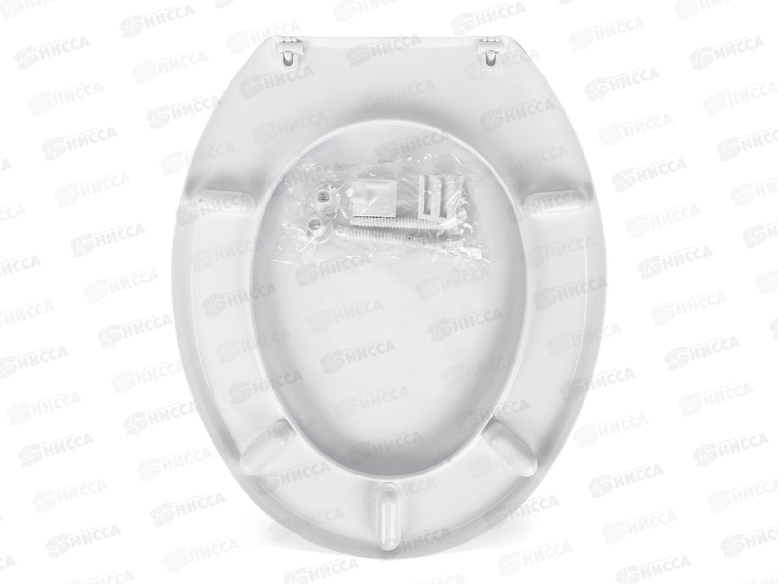 Сиденье на унитаз  МП белый *10 0231