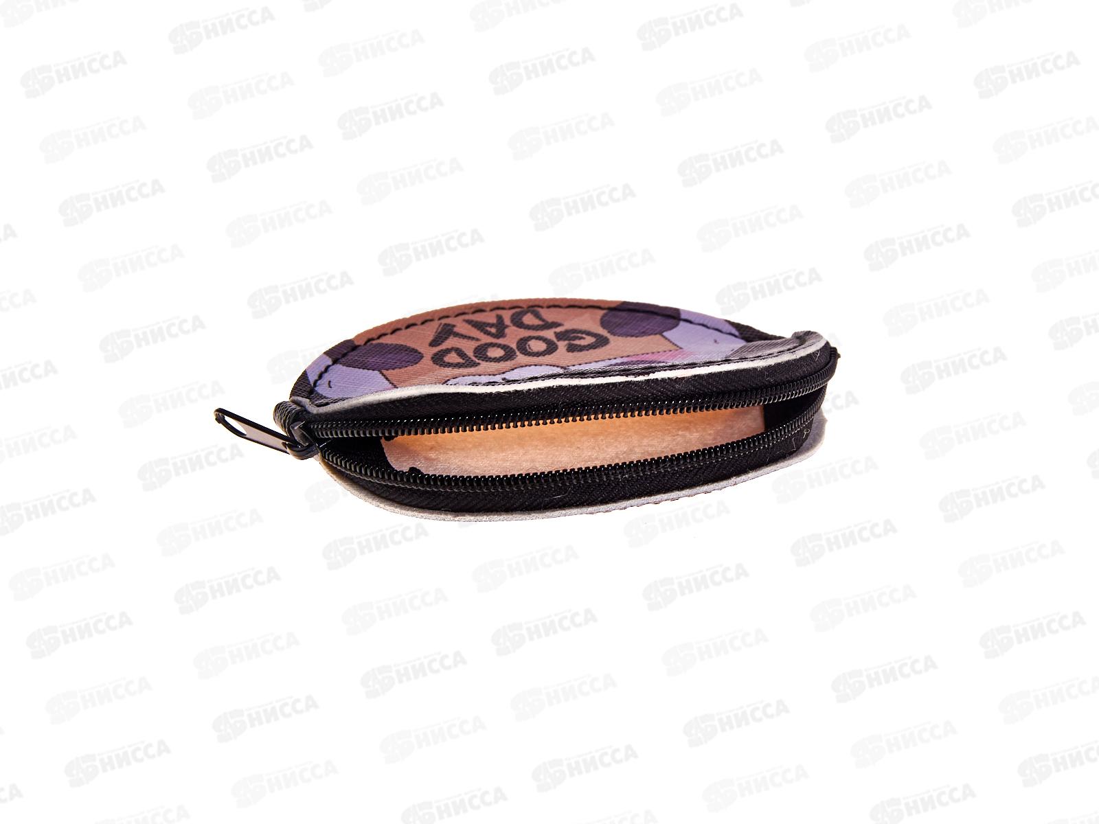 Кошелек для банкнот и монет Панда, молния  64605*50