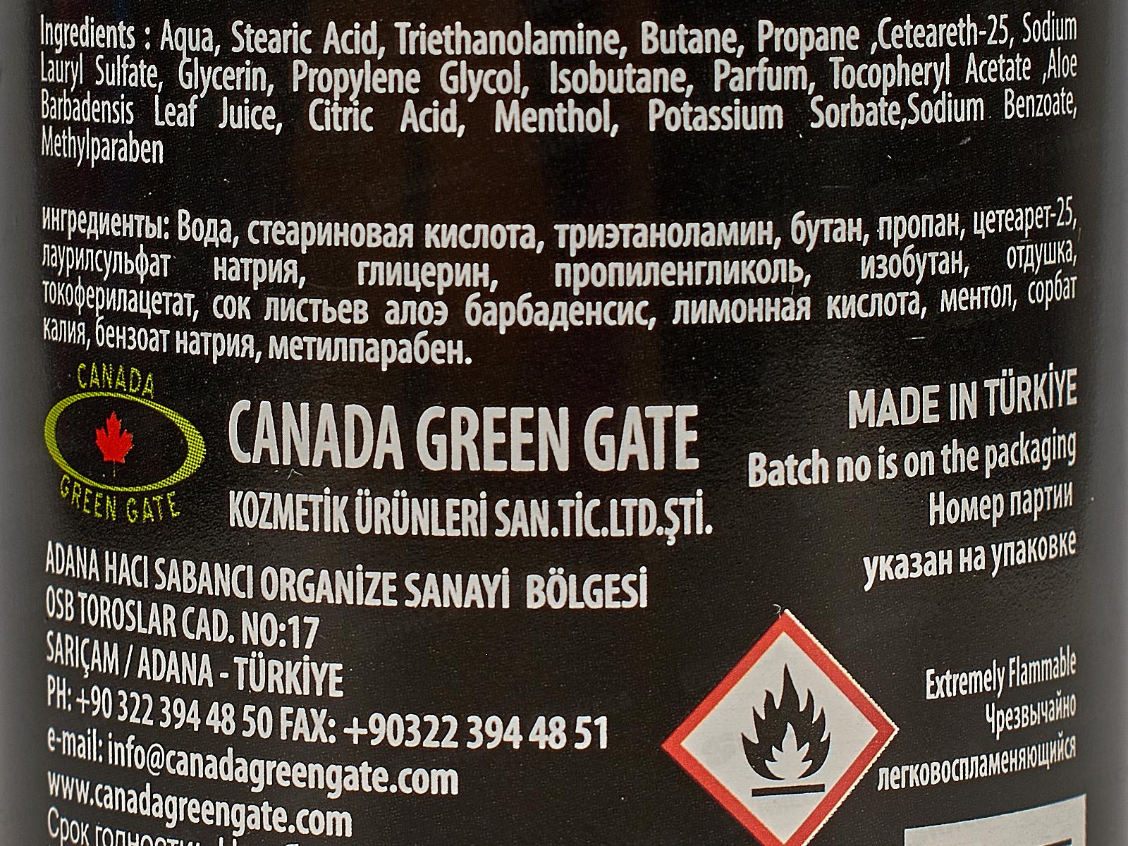 Lexi Shaving Пена для бритья для жирной кожи 200мл *24