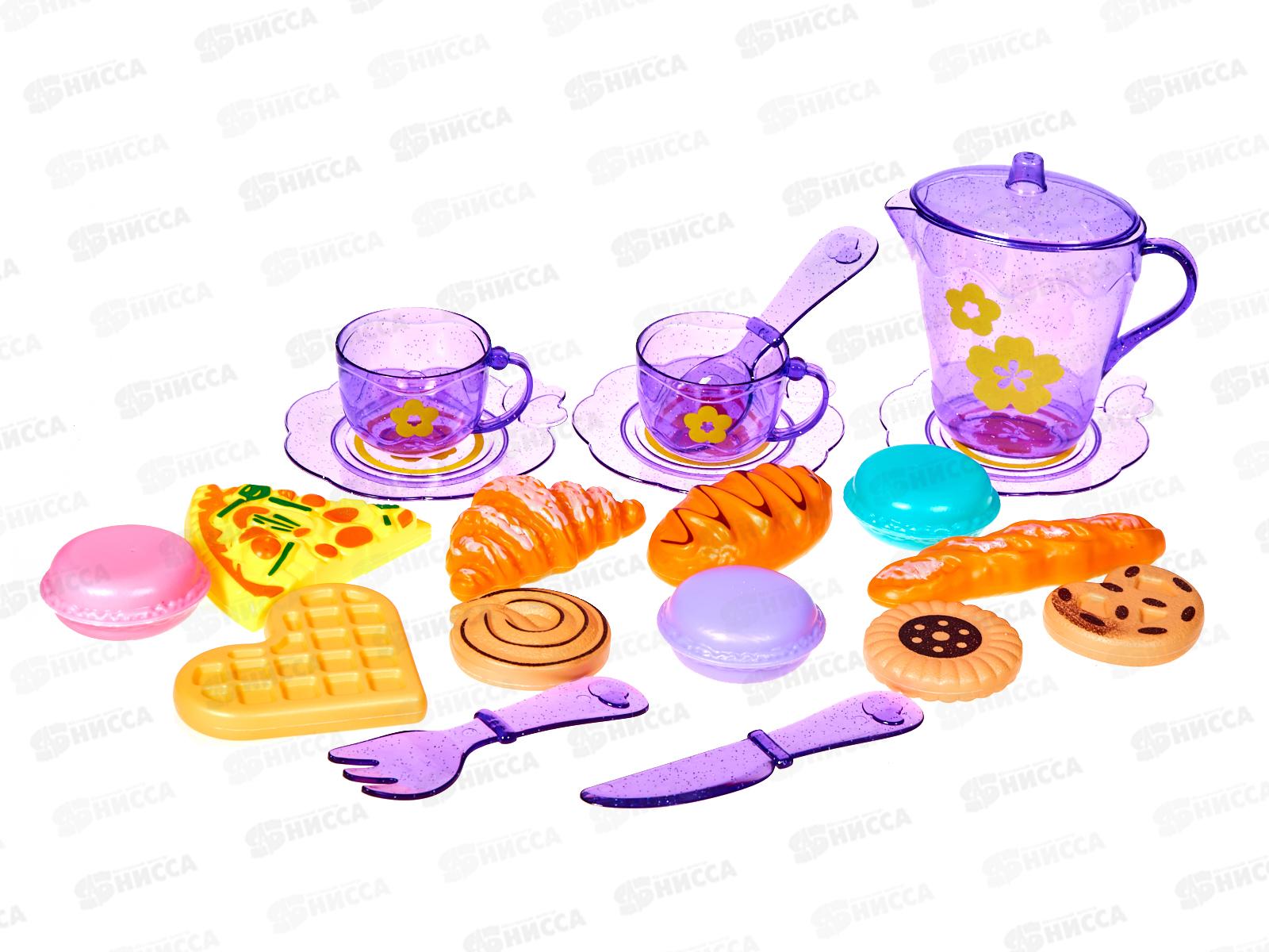 Набор посудки №99019, 25 предметов, в чемоданчике 19*10*13