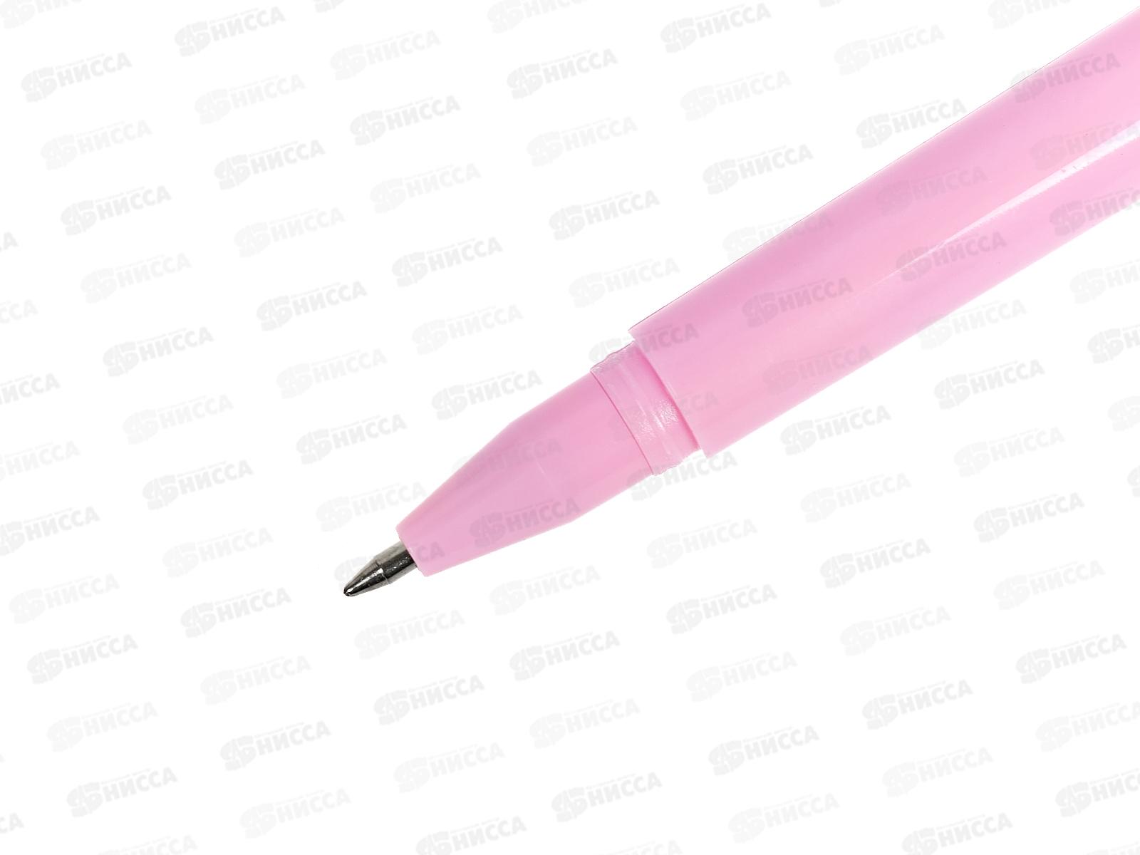 Ручка шар. MAZARI Мишка в скаф. синяя, 0.7мм,с подсвет. M-15562-70 *36