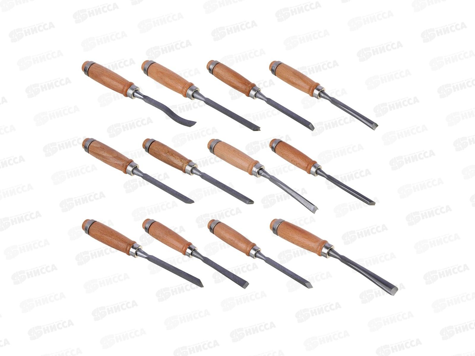 Набор стамесок фигурных Ермак 12шт 667-001 г