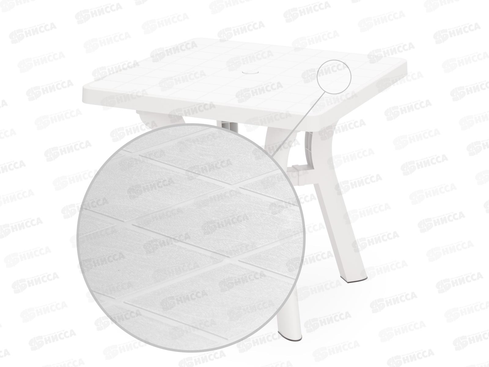 Стол &quotАтлант&quot квадратный 80см белый М8821 *1