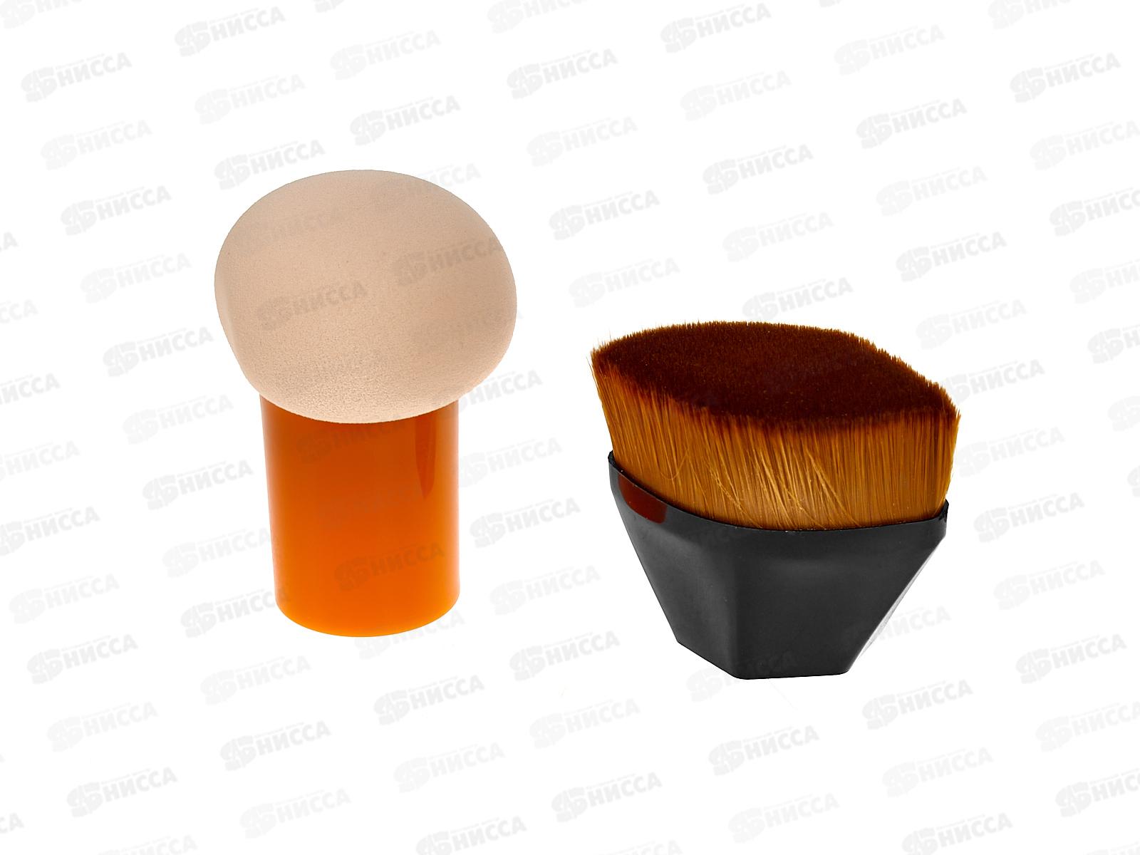 Farres FP062-2 Набор спонж+кисть для макияжа 2в1 *12