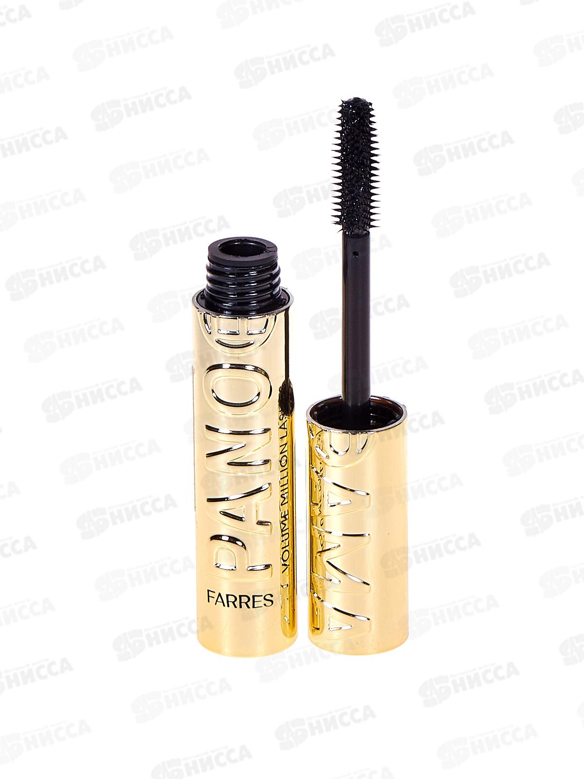 Farres Тушь для ресниц 6055 Panorama с пушистой щеточкой *3