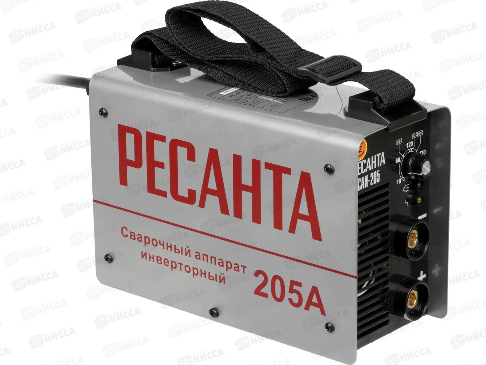 Сварочный аппарат инверторный 205А, Ресанта САИ205