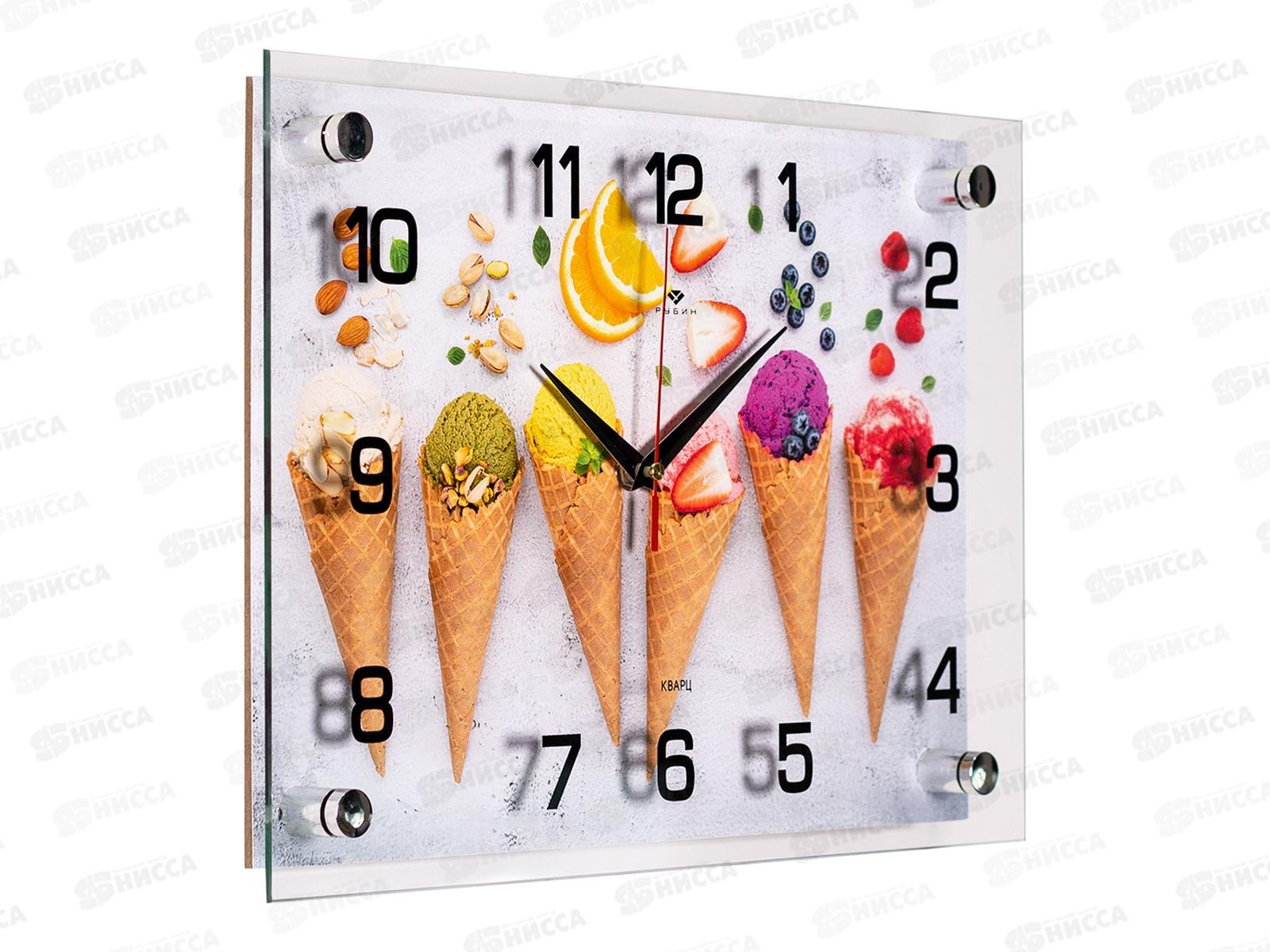Часы настенные &quot21 Век&quot 2535-300 Мороженое Рубин
