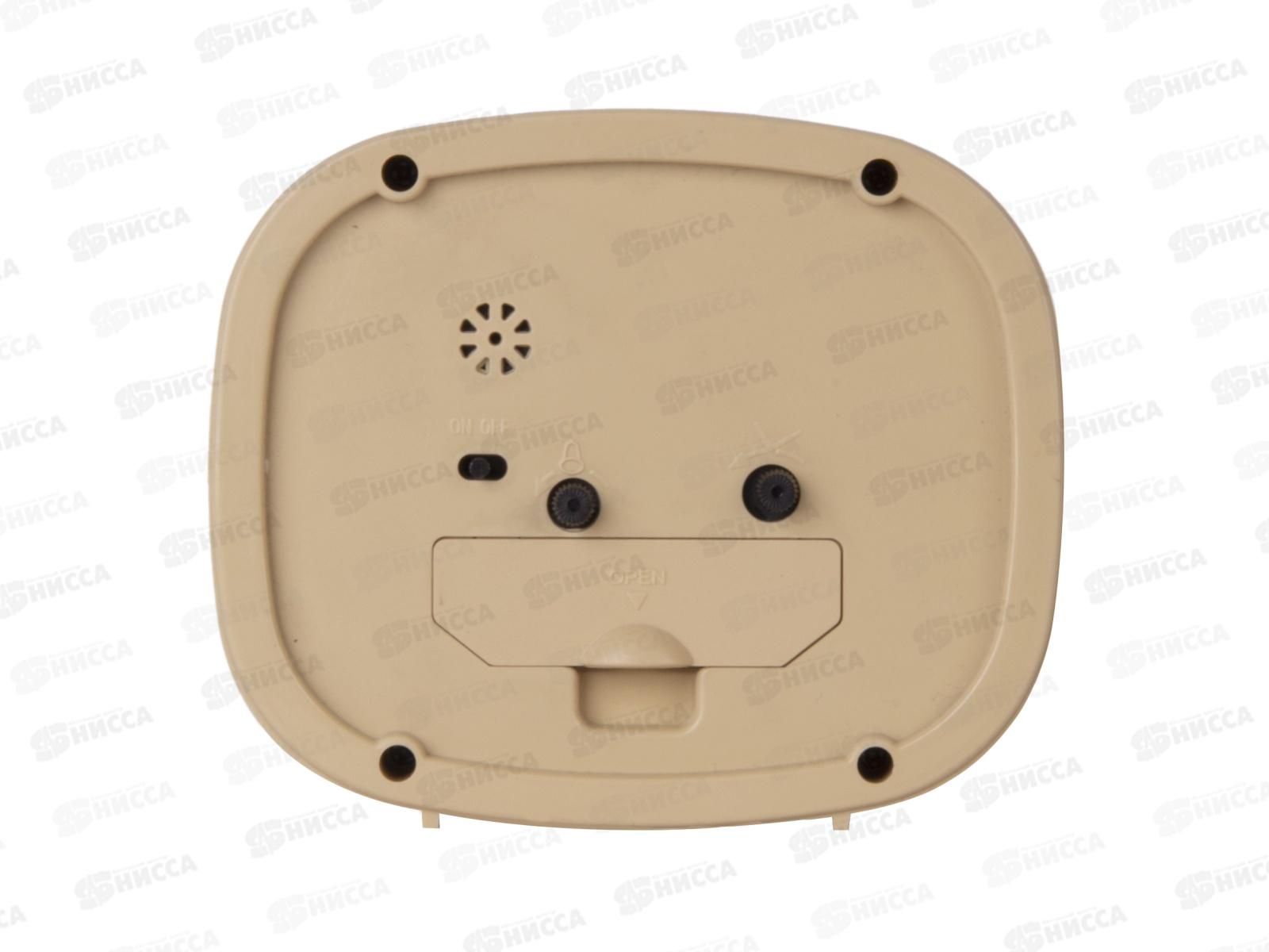 Будильник &quot21 Век&quot Классика Рубин В5-005 (20) Классика бежевый Дерево