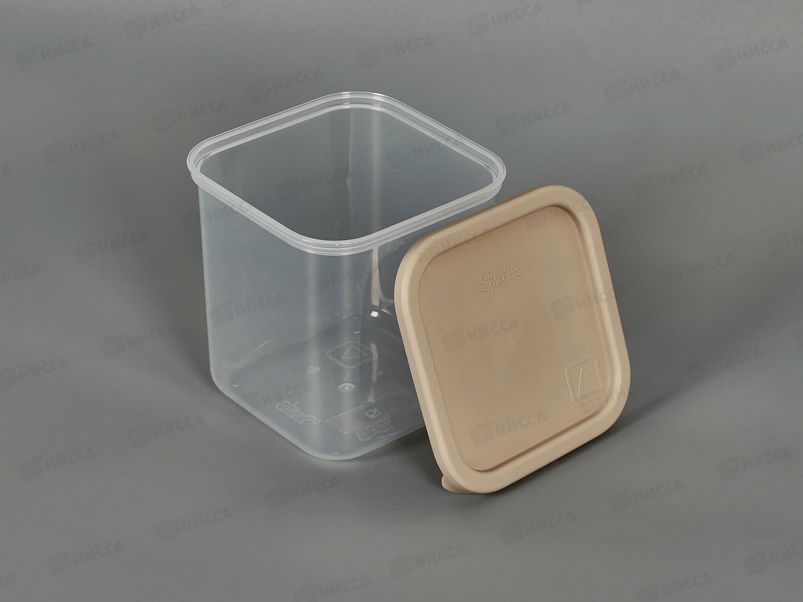 Банка 0,8л д/сыпучих продуктов Sugar&Spice латте SE168410005 *15